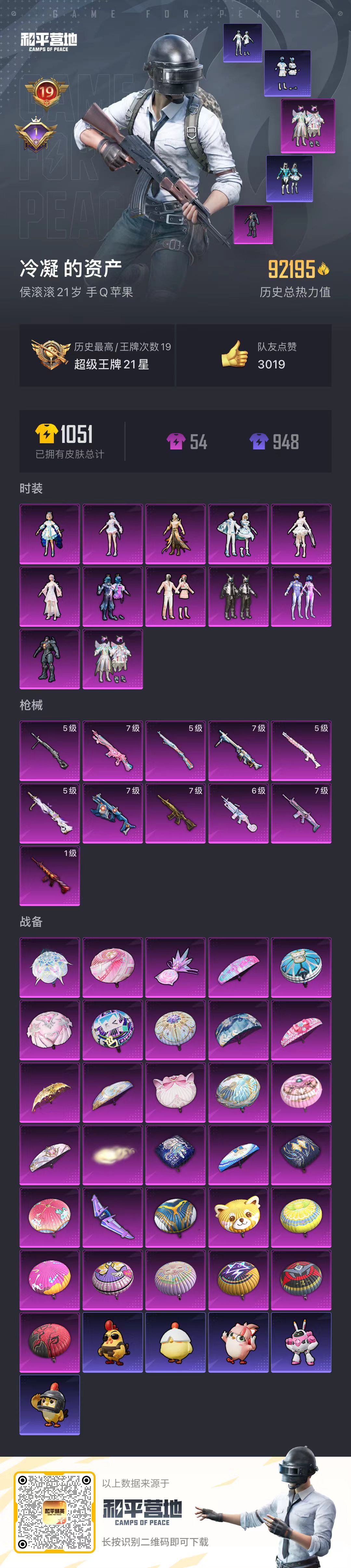 HPSJ456686和平精英账号详情图5