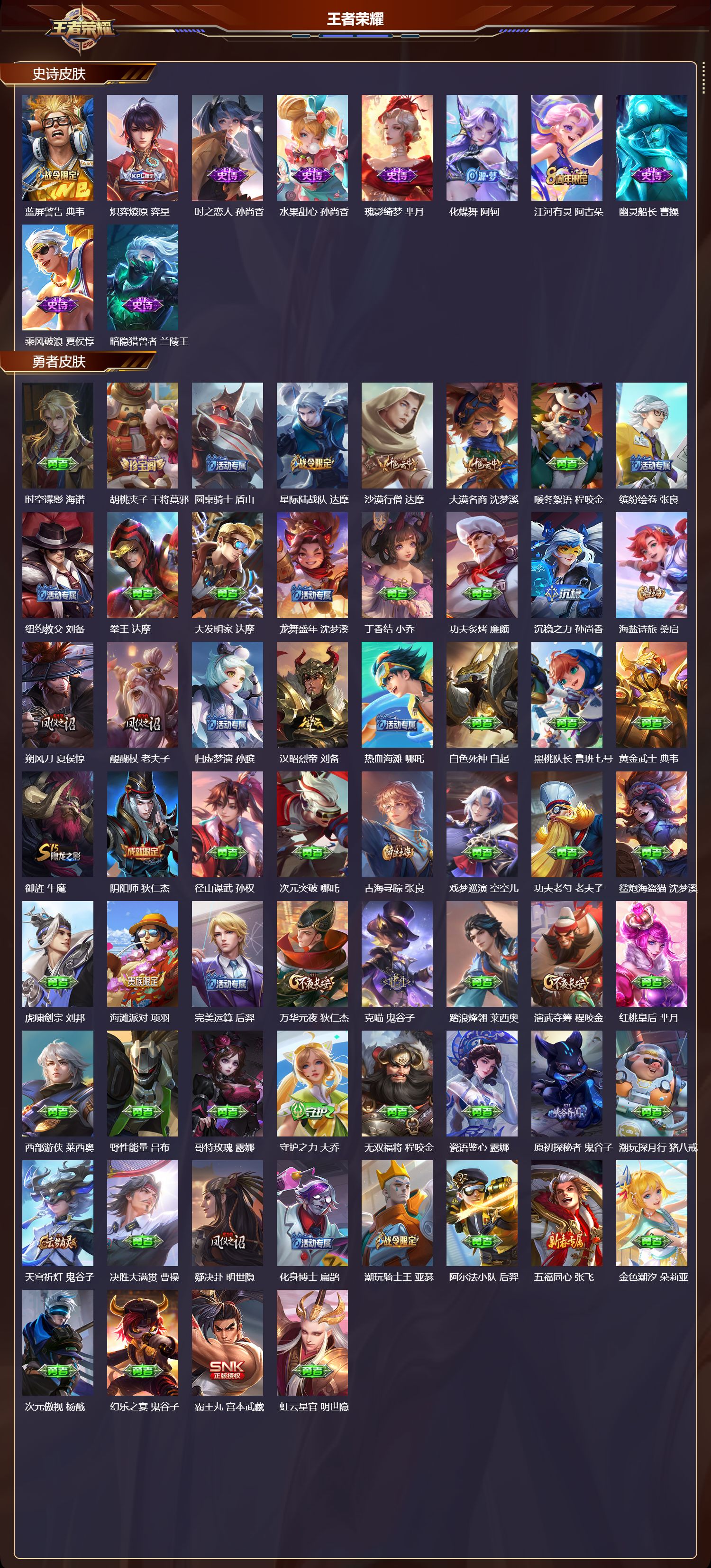 WZCMW4107537王者荣耀账号详情图10