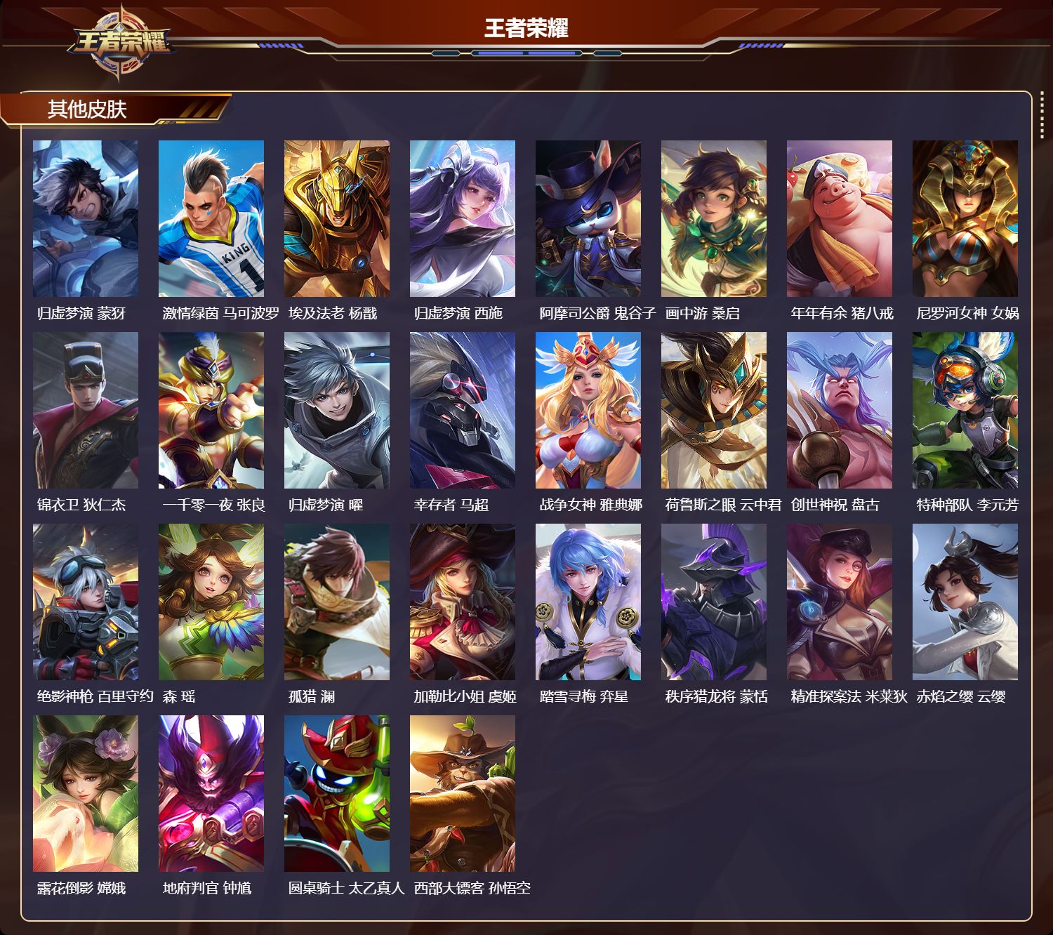 WZCMW4107366王者荣耀账号详情图10