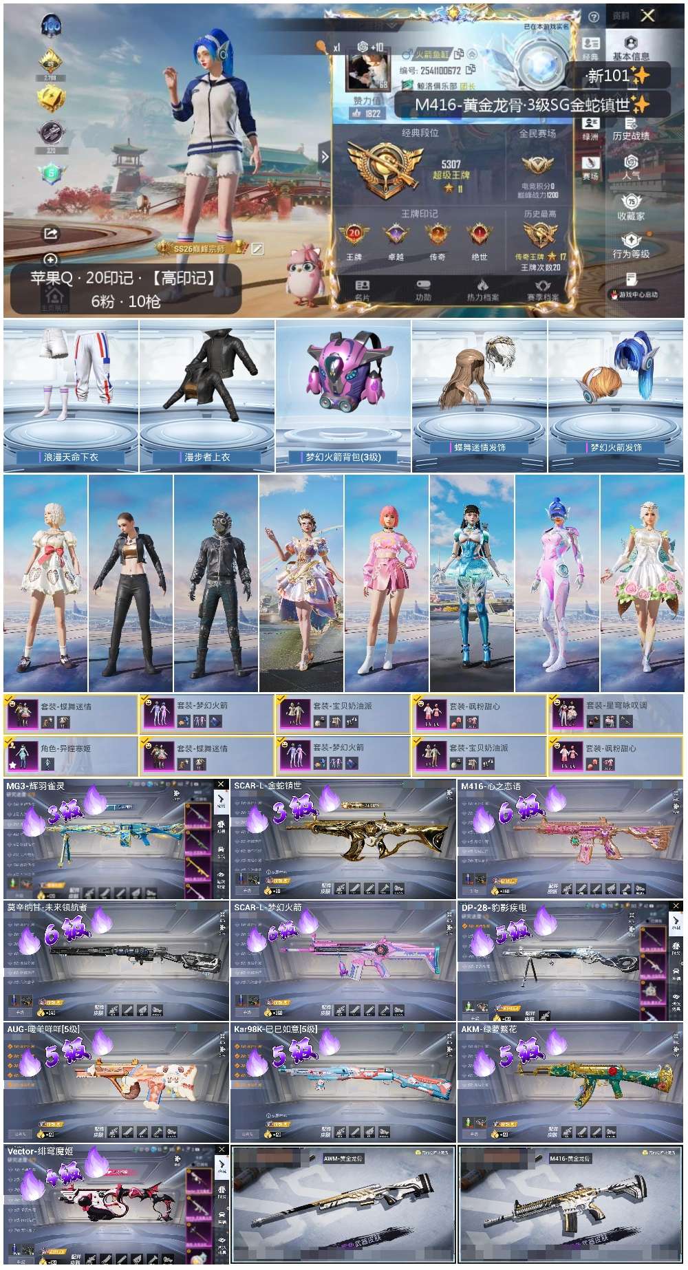 HPCMW456749和平精英账号详情图2