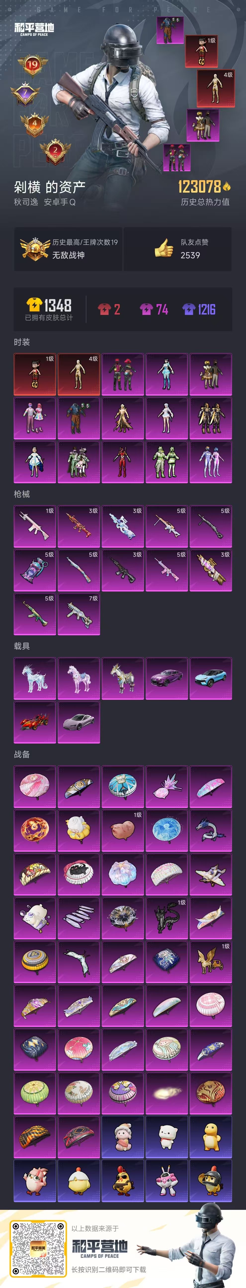 HPCMW457332和平精英账号详情图5