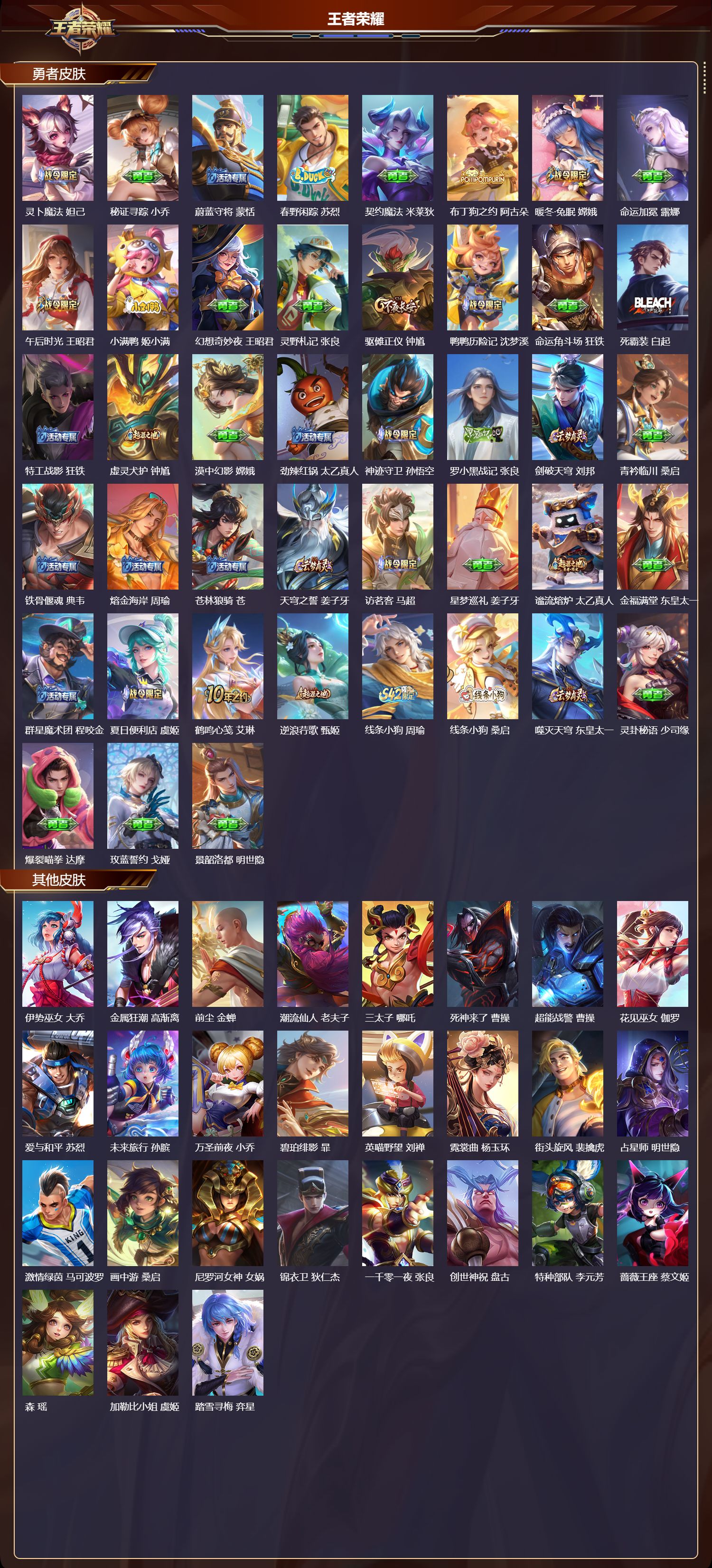 WZCMW4107356王者荣耀账号详情图9