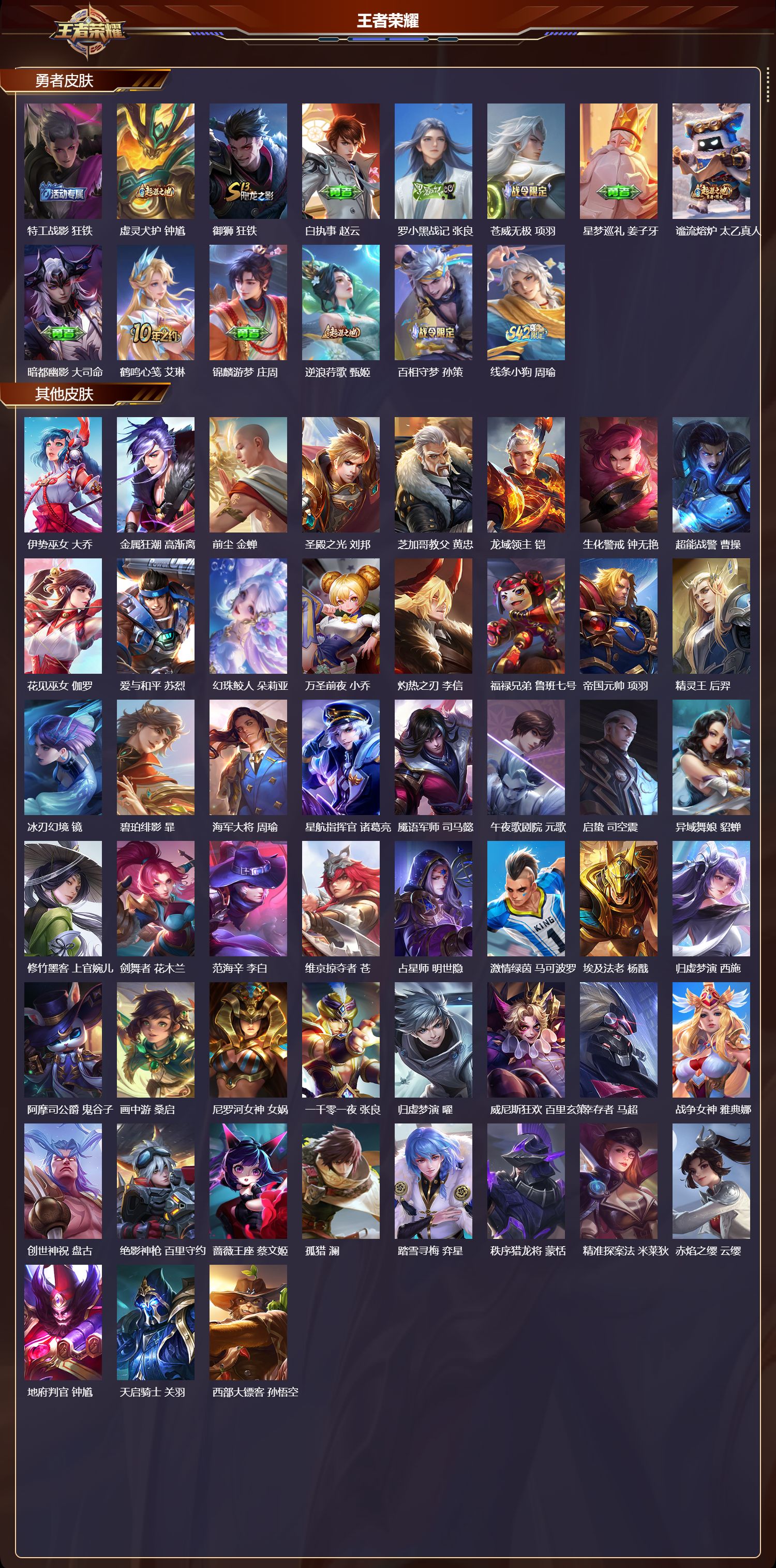 WZCMW4107540王者荣耀账号详情图11