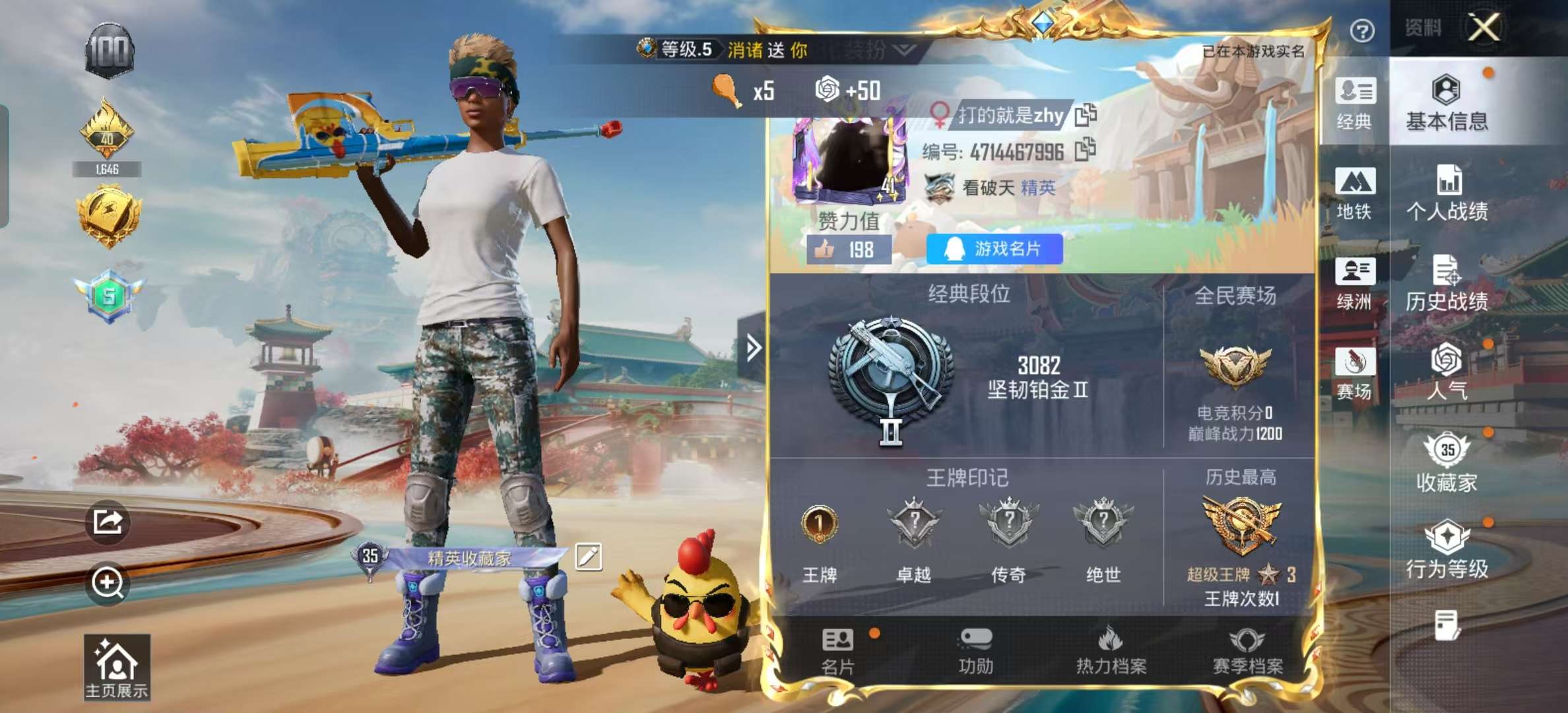 HPCMW456753和平精英账号详情图4