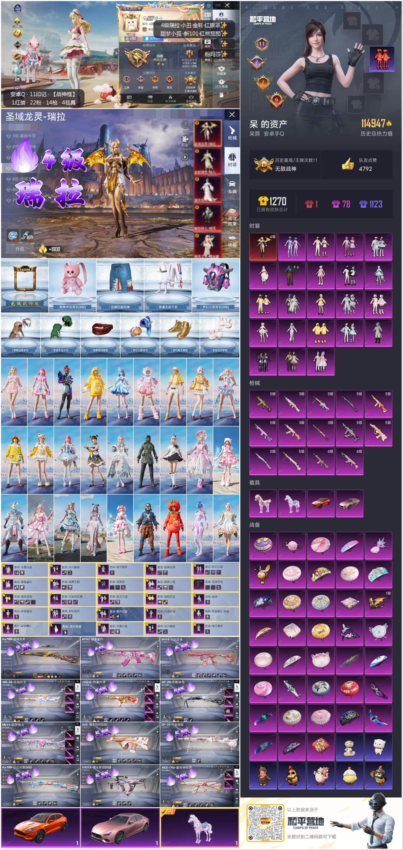 HPSJ456893和平精英账号详情图4