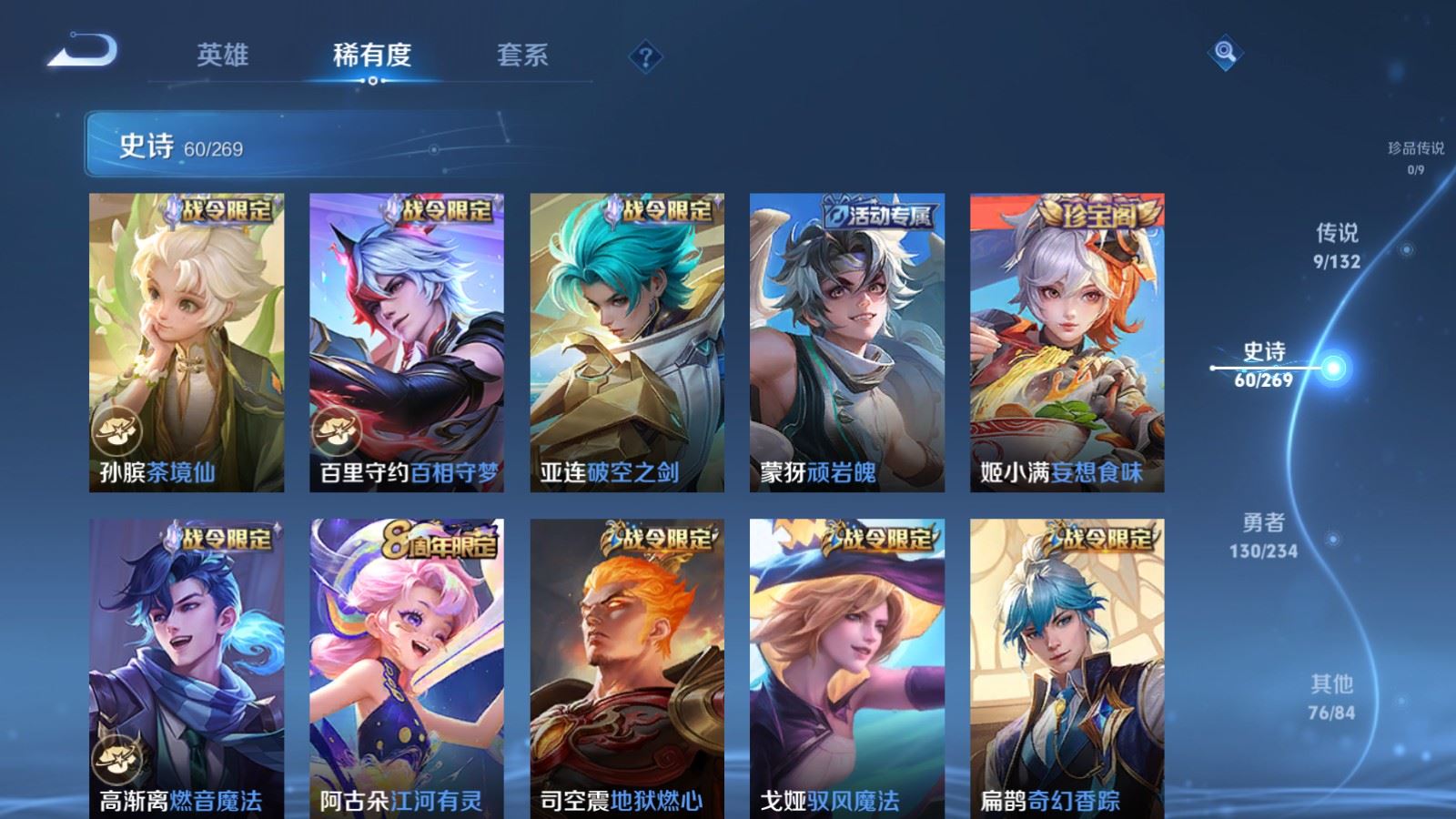 WZCMW4117368王者荣耀账号详情图9