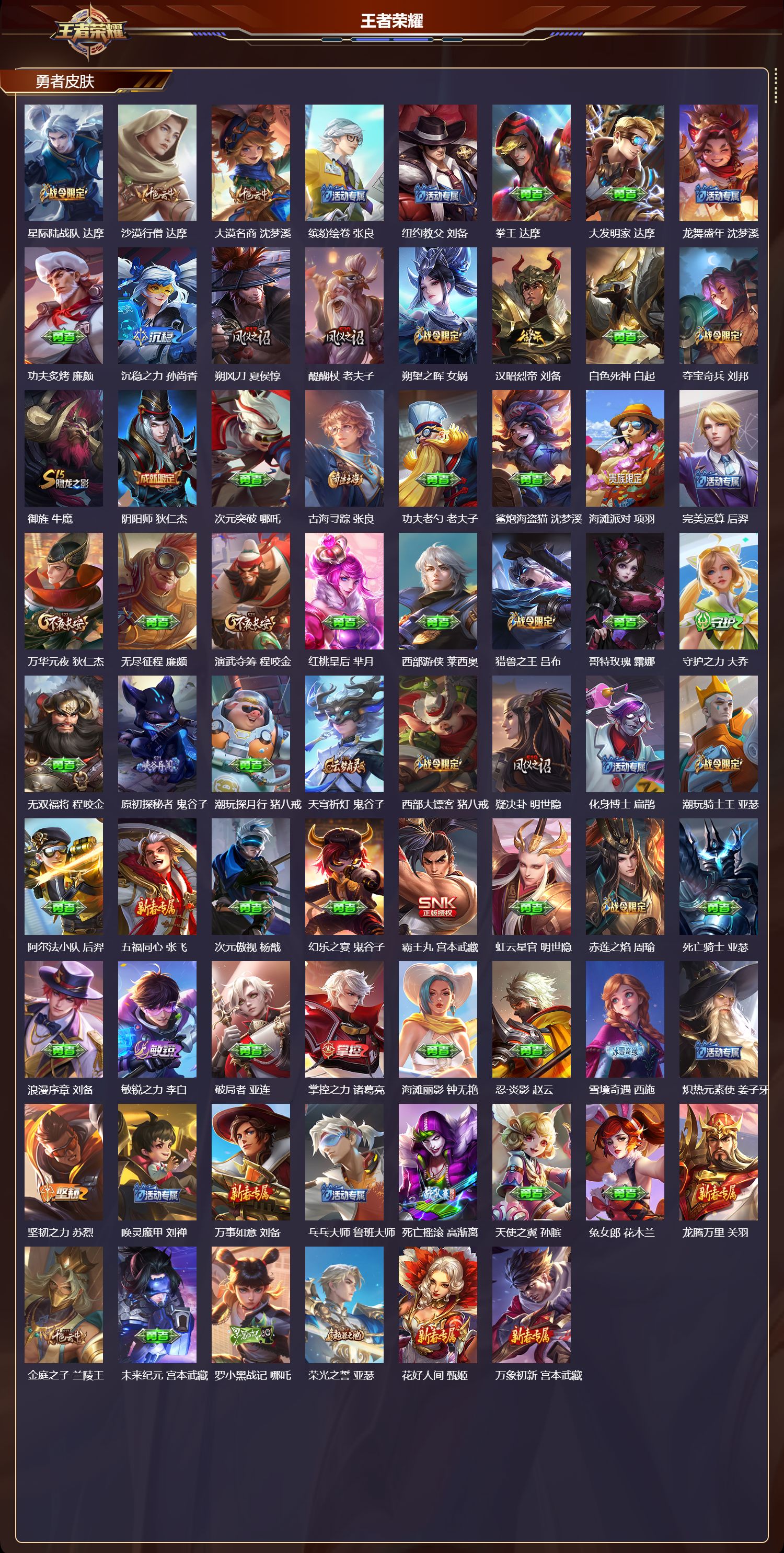 WZCMW4107423王者荣耀账号详情图7