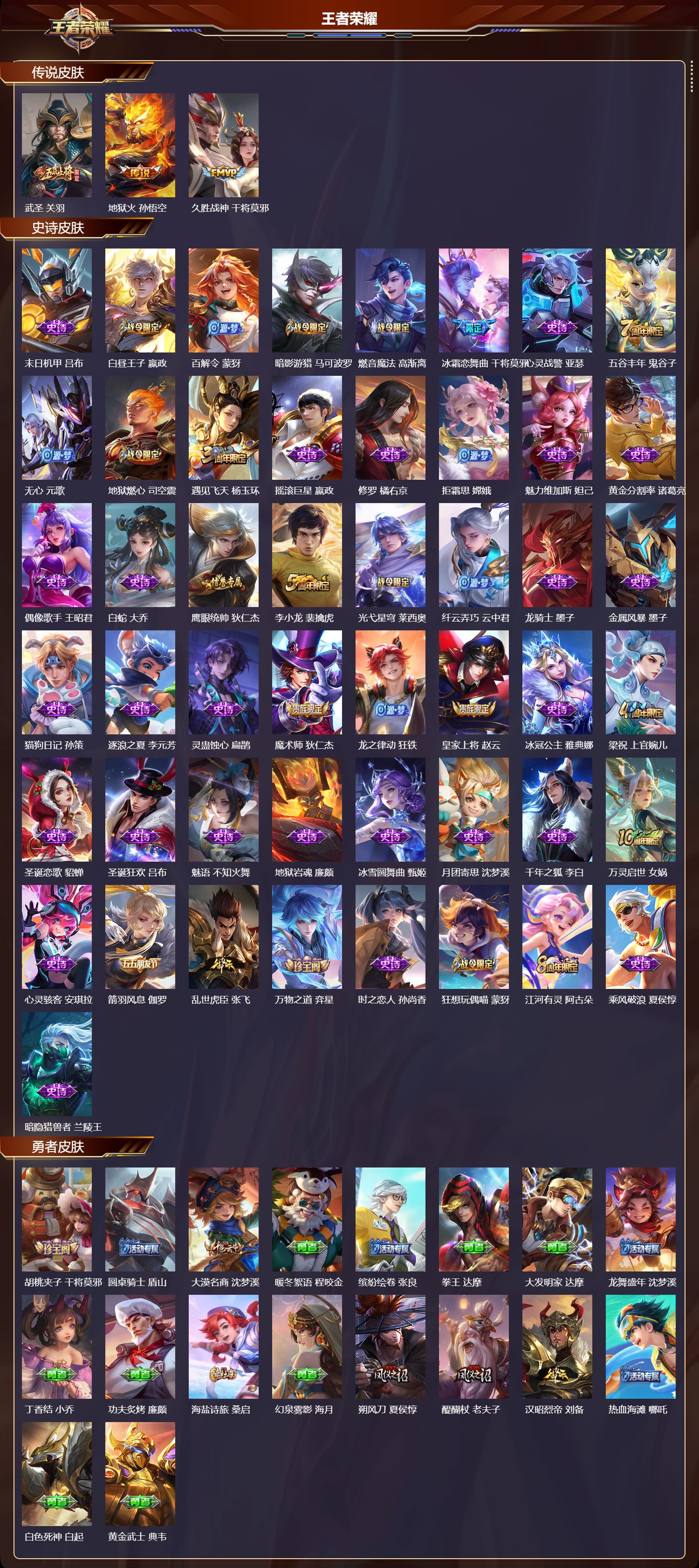 WZCMW4107593王者荣耀账号详情图6 WZCMW4107593王者荣耀账号详情图6