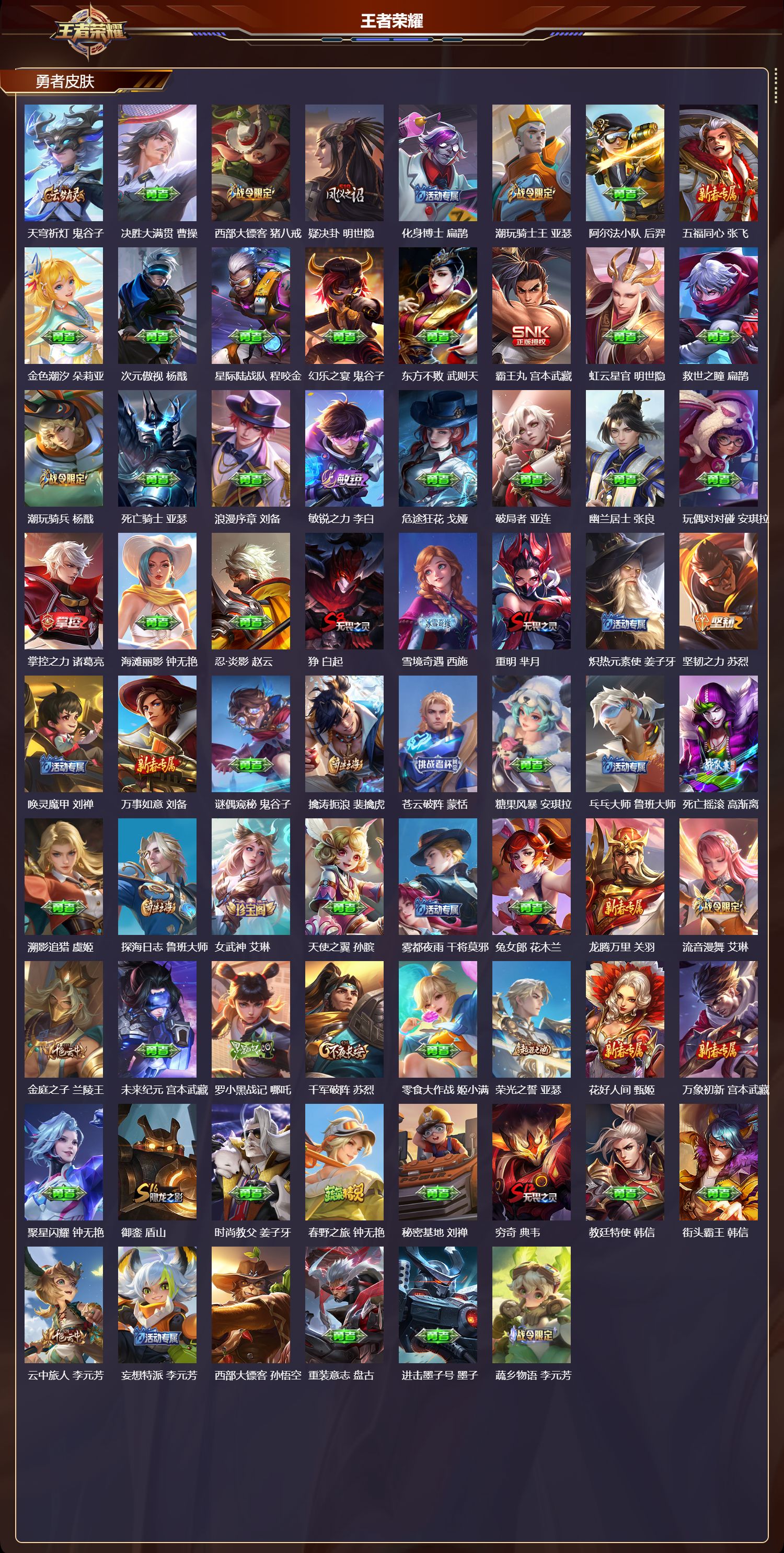 WZCMW4107622王者荣耀账号详情图11