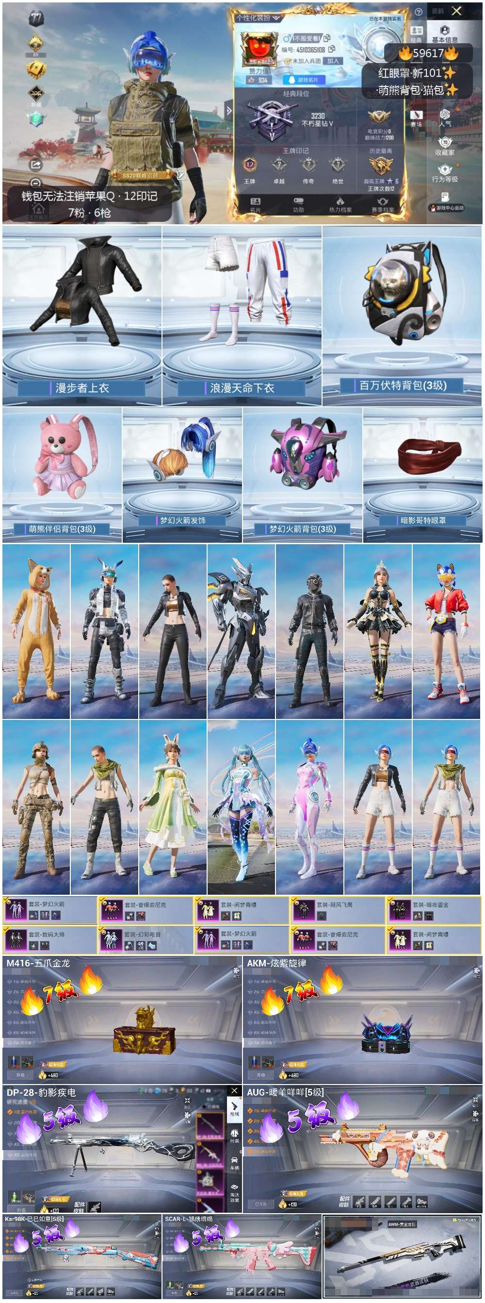 HPCMW456863和平精英账号详情图2