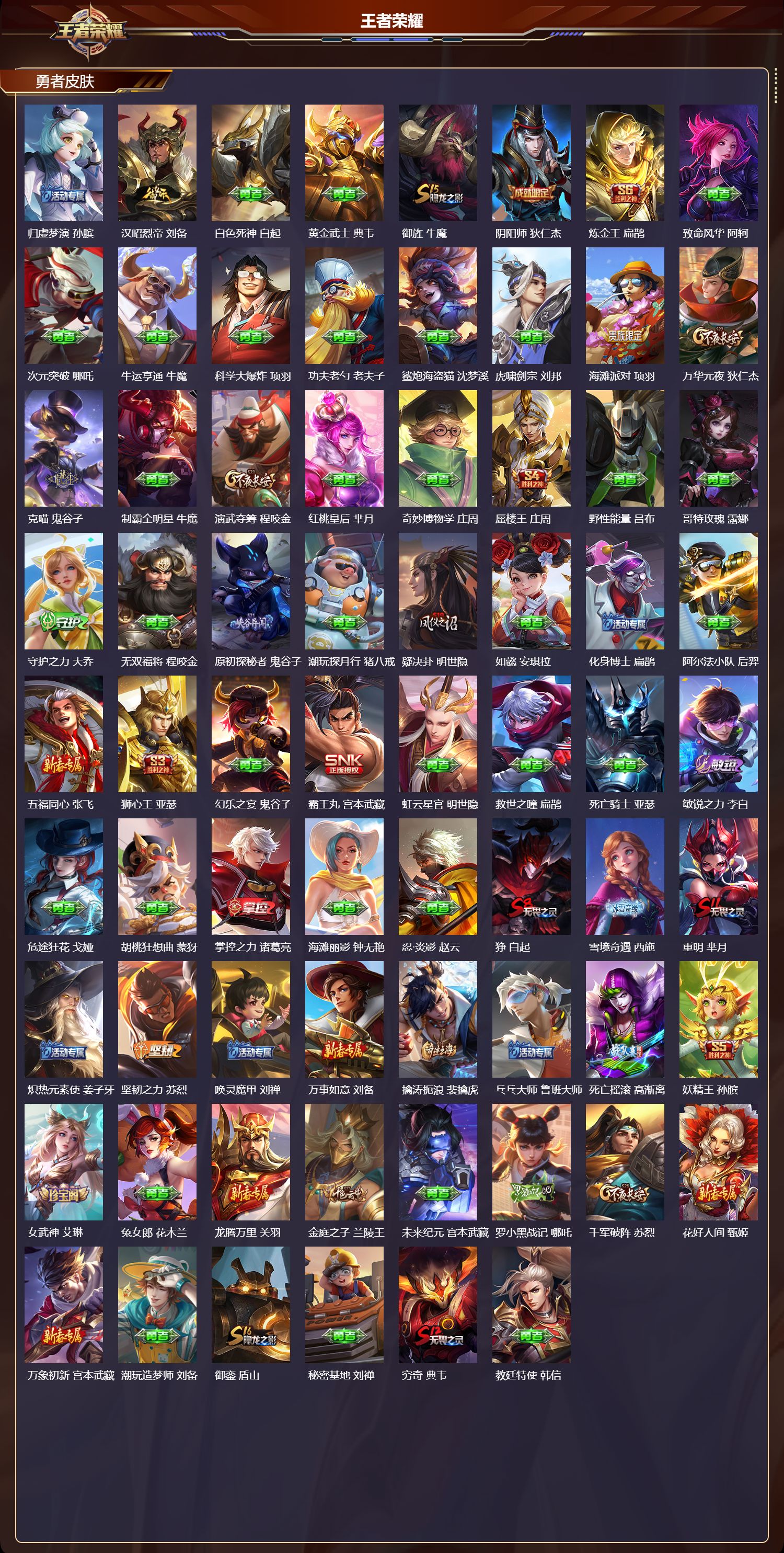 WZCMW4107538王者荣耀账号详情图9