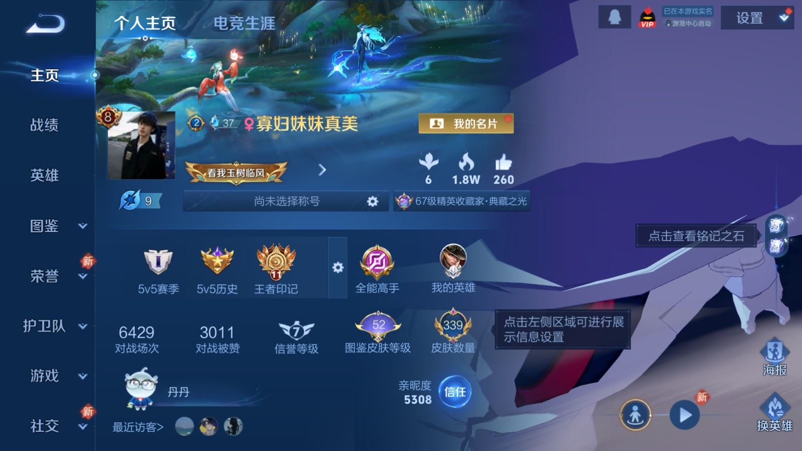 WZCMW4116413王者荣耀账号详情图2