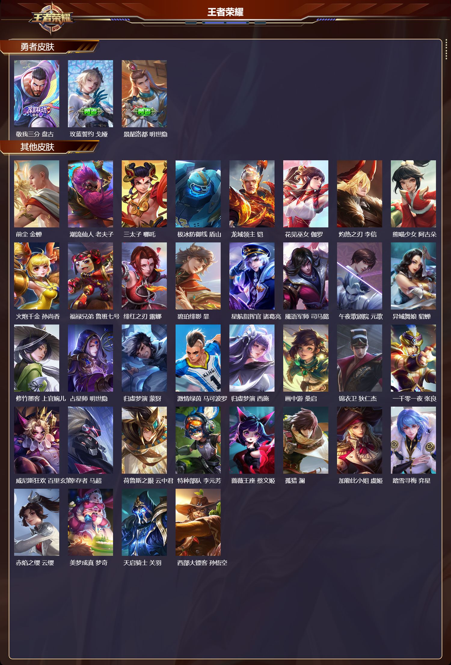 WZCMW4107514王者荣耀账号详情图10