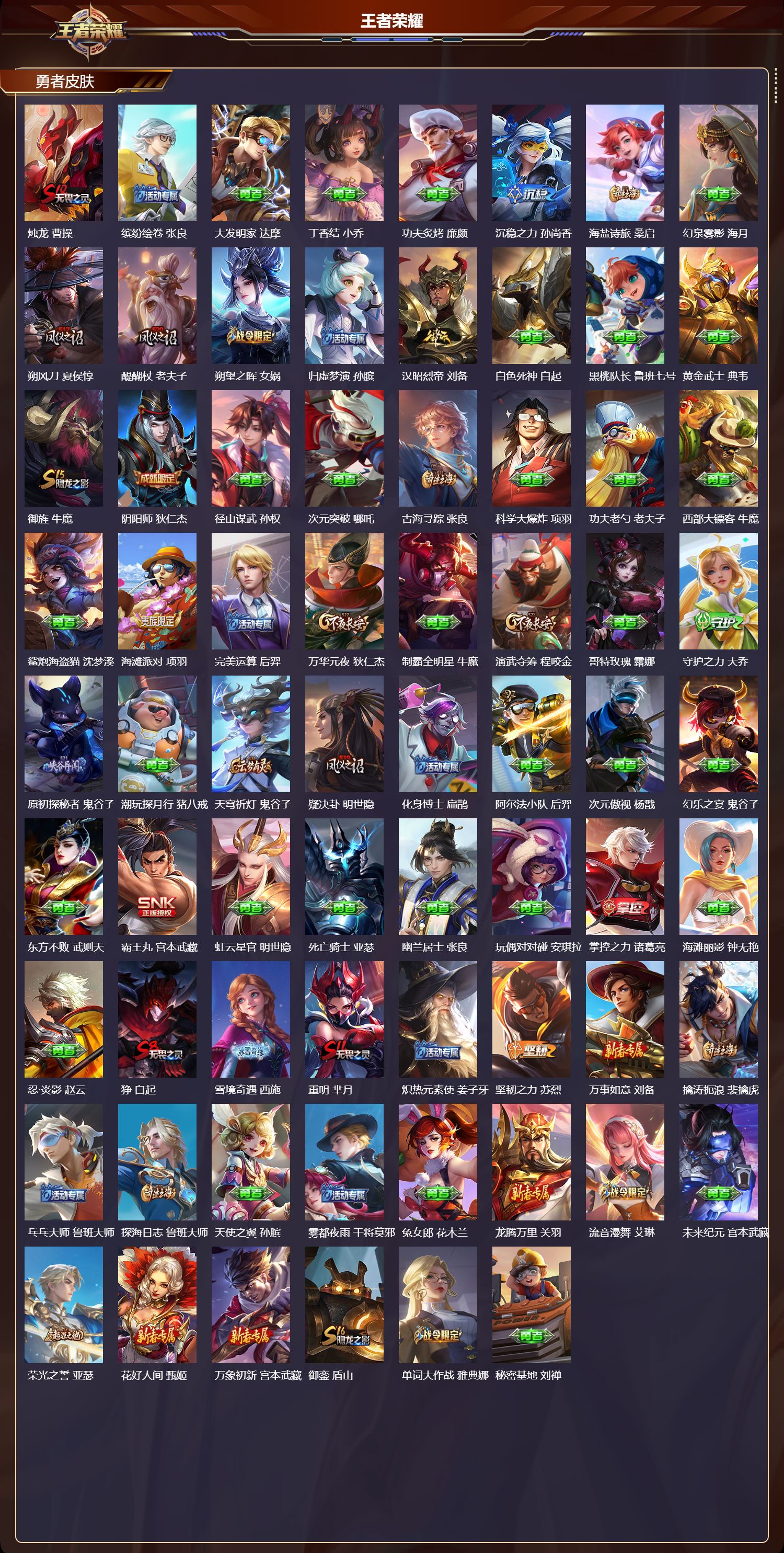 WZCMW4168268王者荣耀账号详情图9