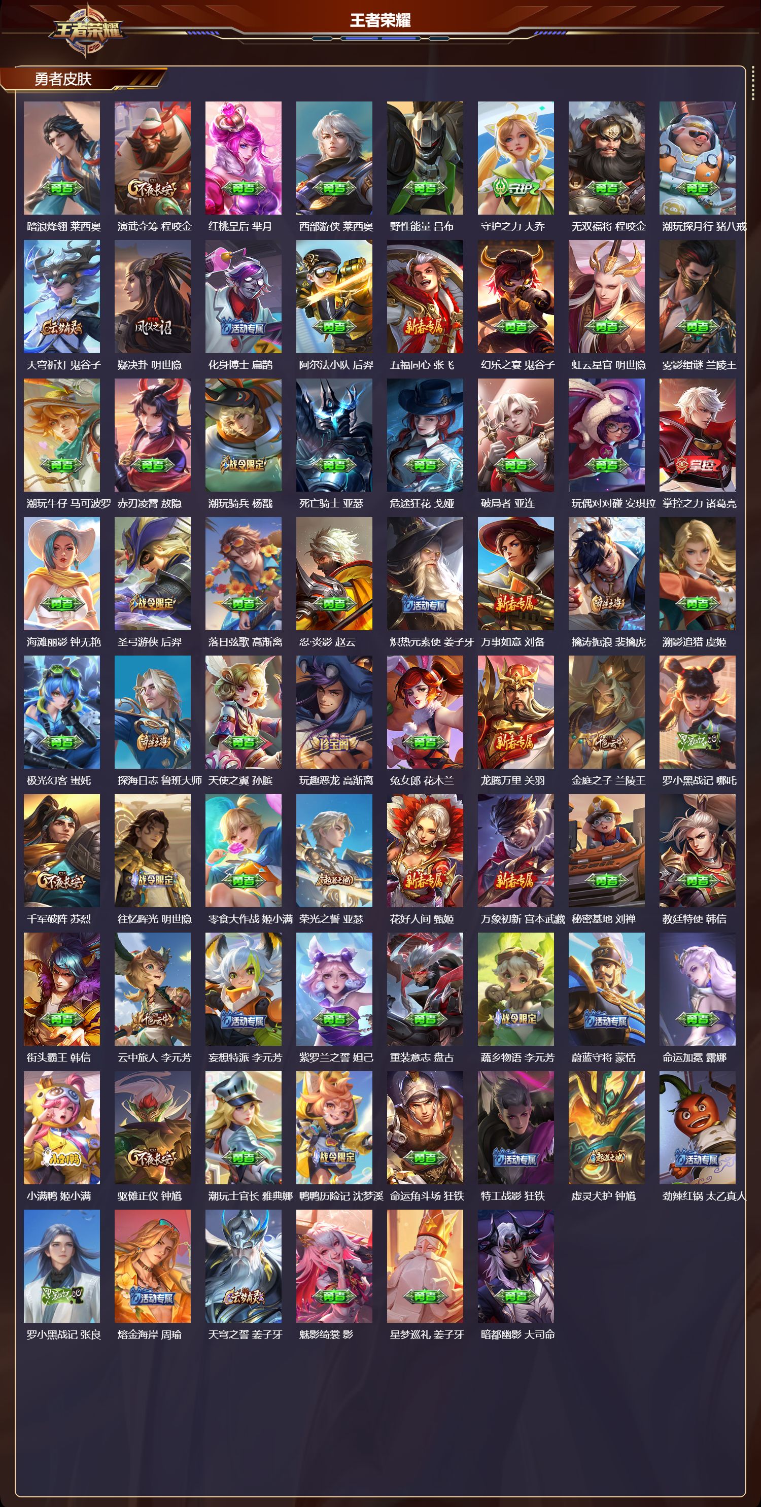 WZCMW4168289王者荣耀账号详情图8