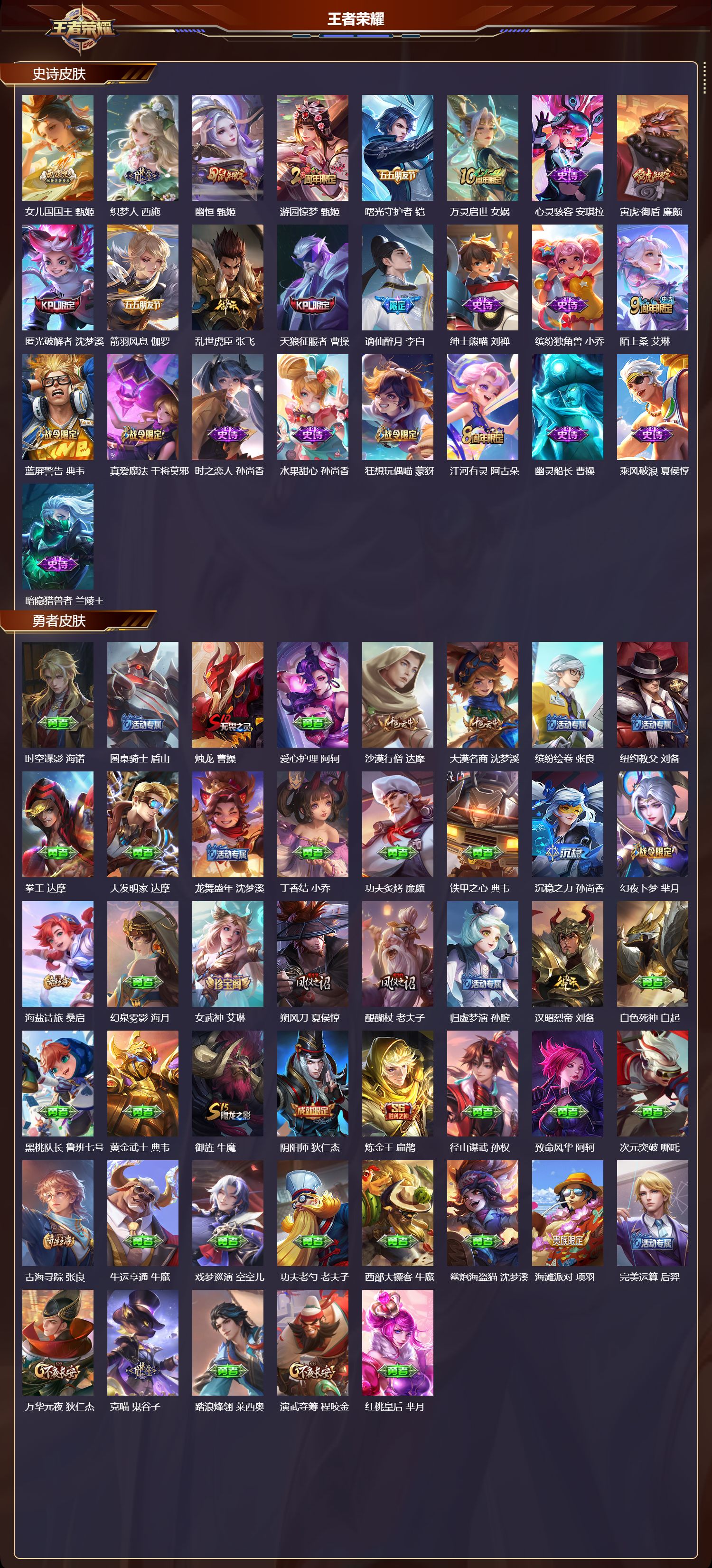 WZQM4169079王者荣耀账号详情图5