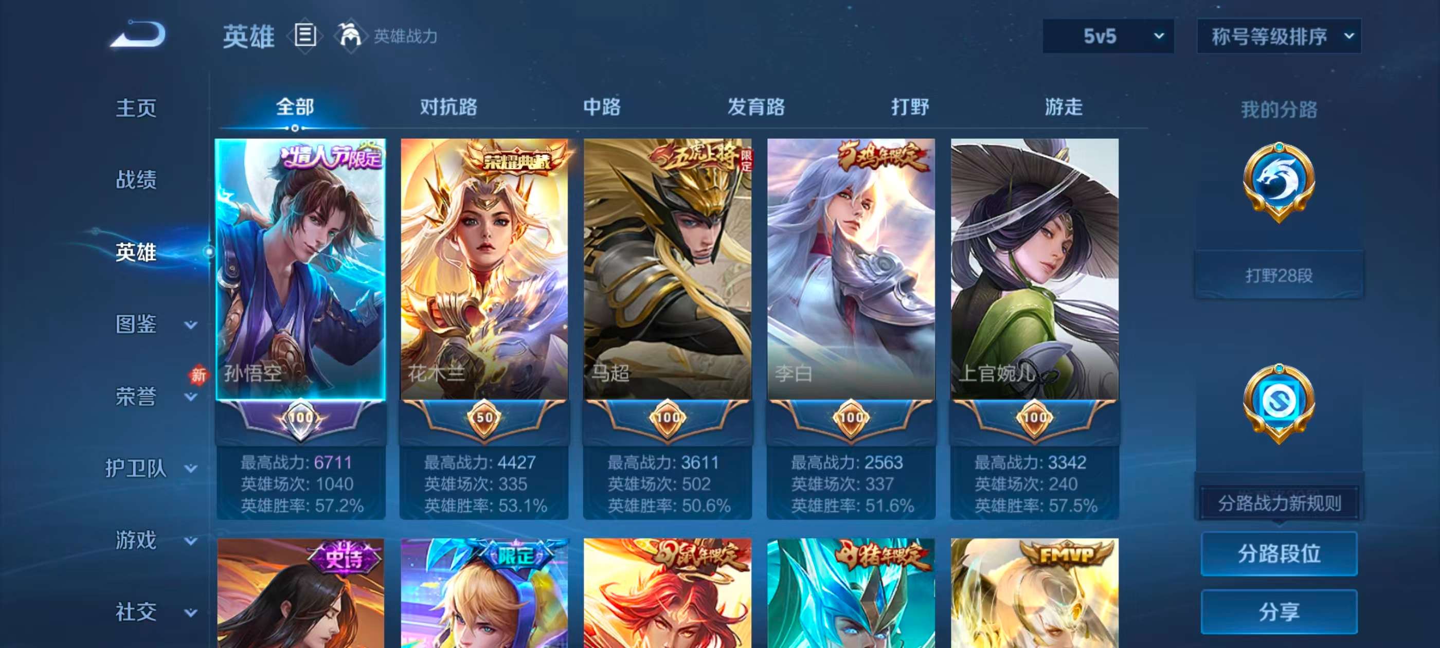 WZCMW4168268王者荣耀账号详情图3