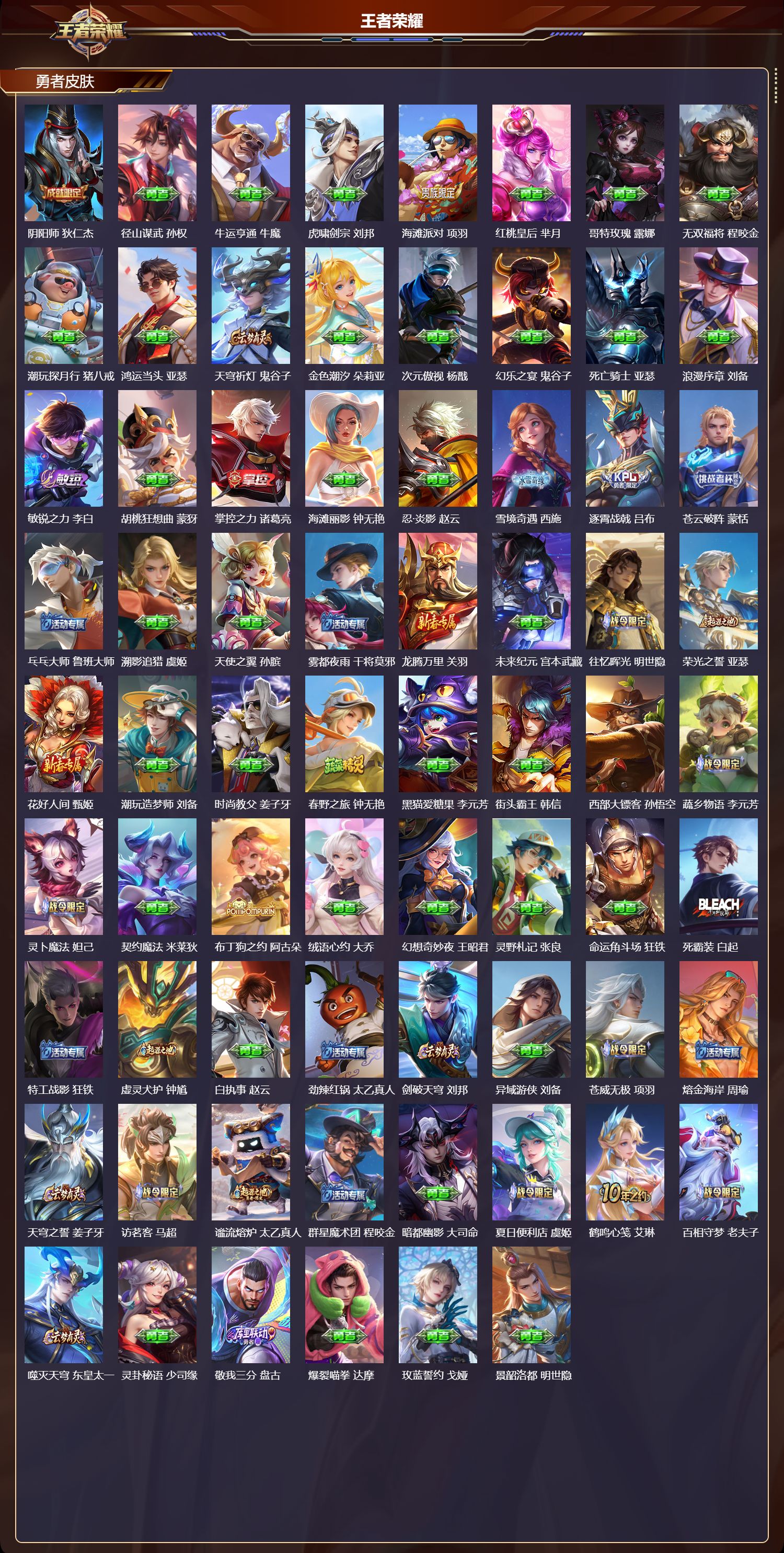 WZCMW4168264王者荣耀账号详情图9