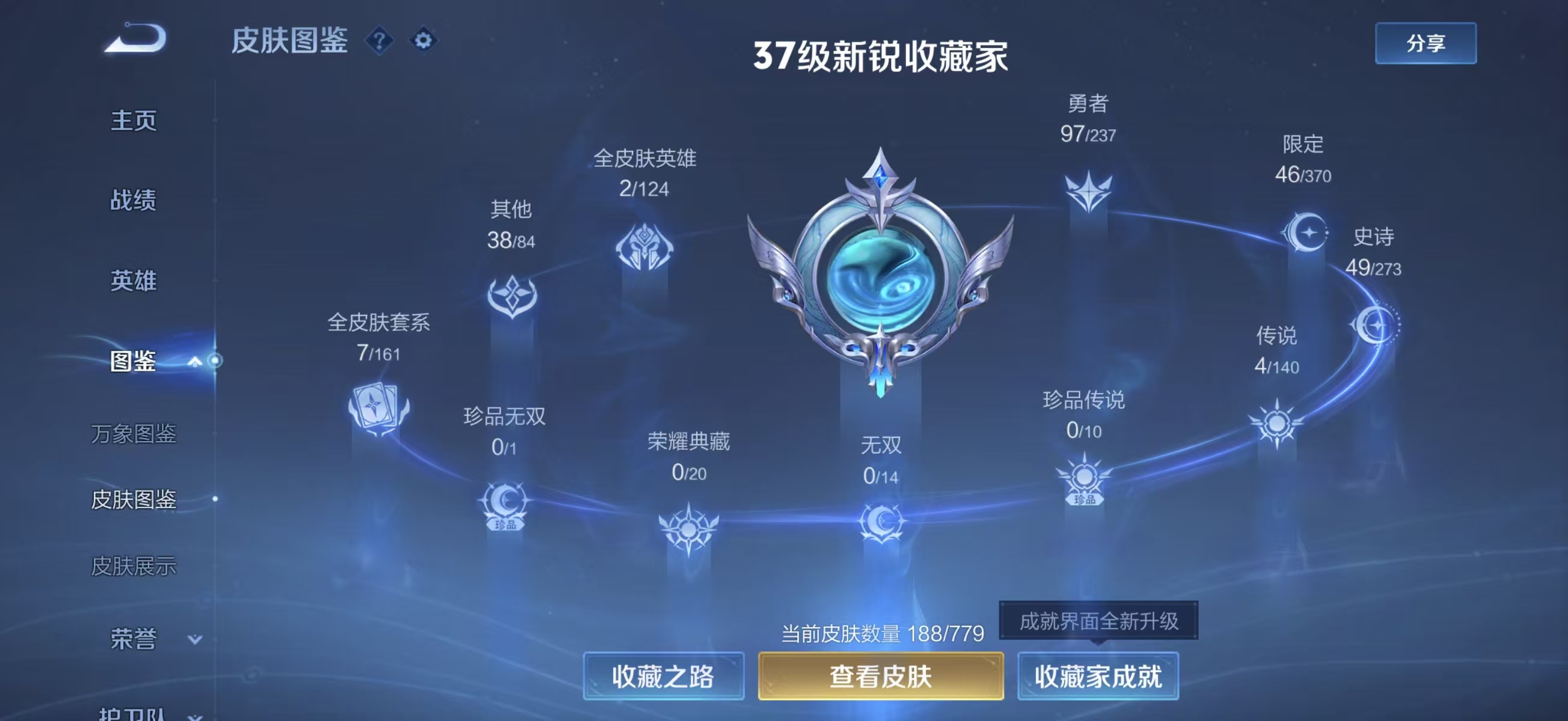 WZCMW4168301王者荣耀账号详情图4