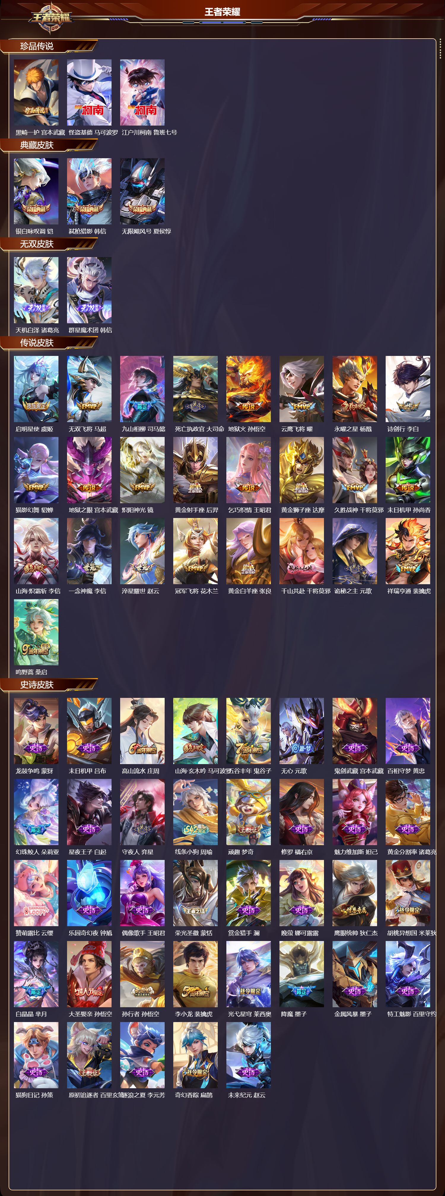 WZCMW4168289王者荣耀账号详情图6