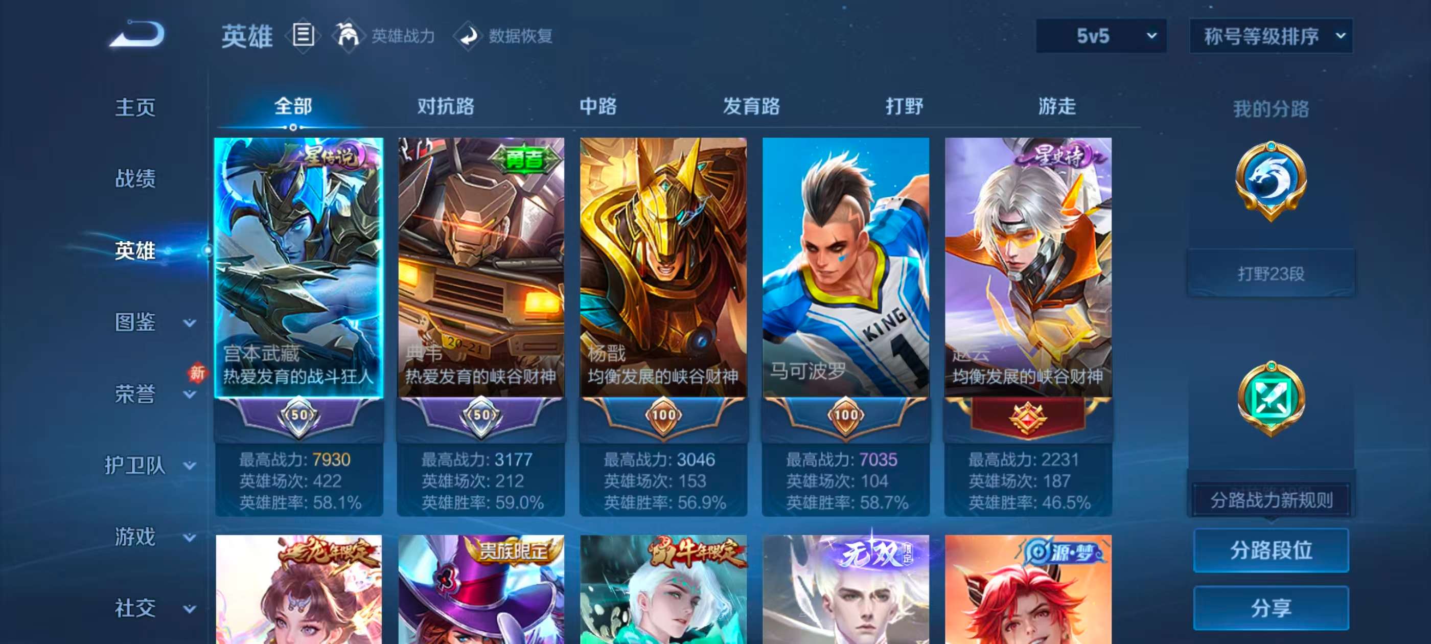 WZCMW4168276王者荣耀账号详情图3