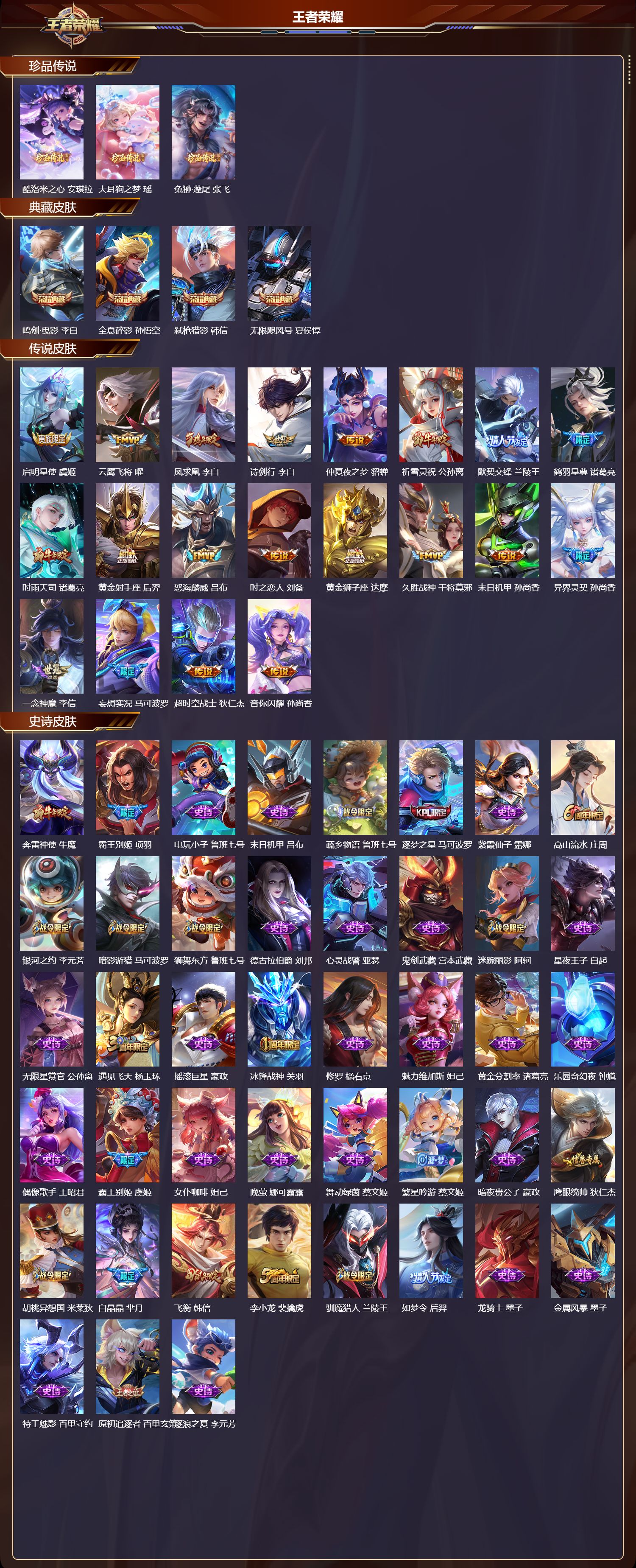 WZCMW4168287王者荣耀账号详情图7