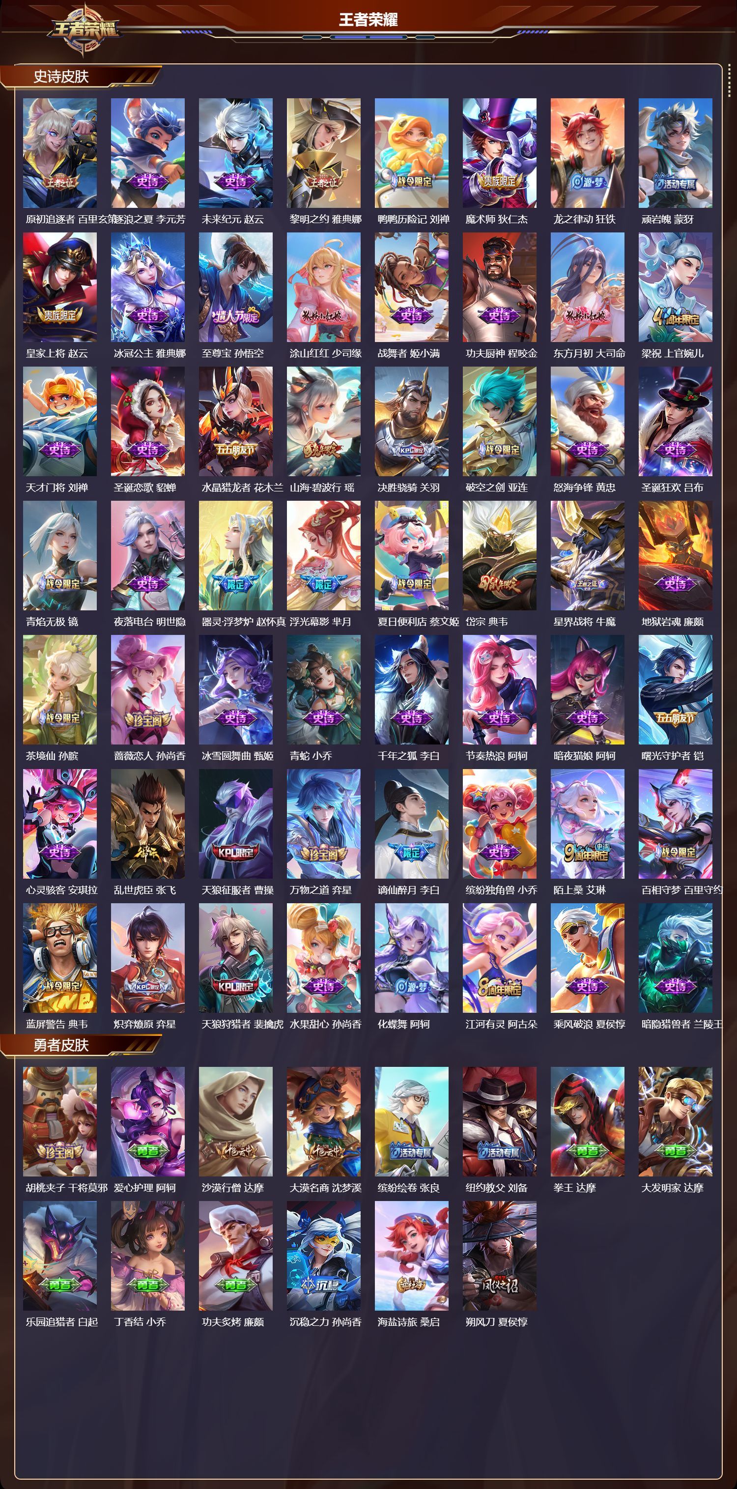 WZQM4169002王者荣耀账号详情图4 WZQM4169002王者荣耀账号详情图4