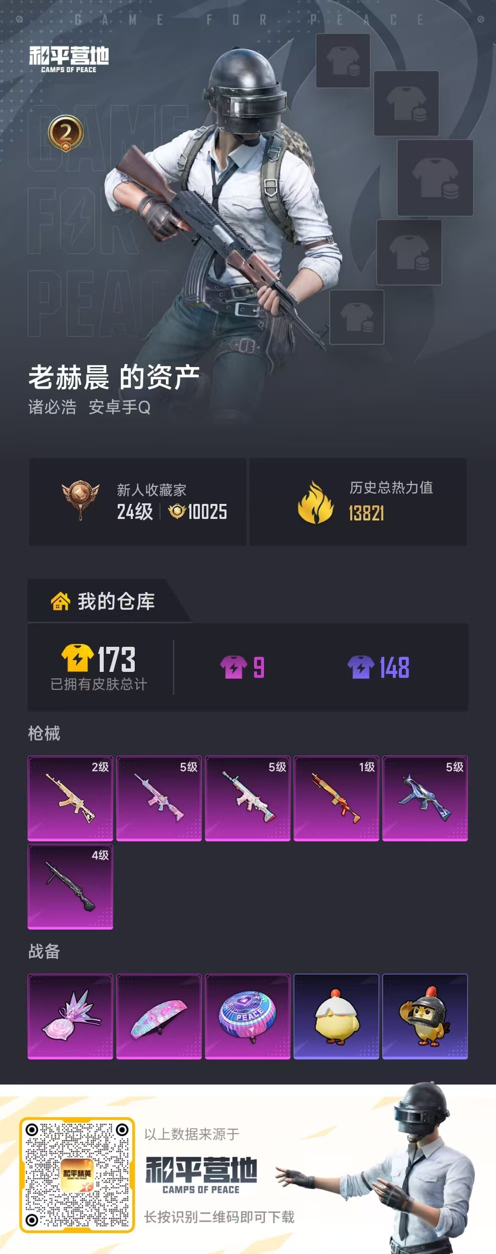 HPSJ493401和平精英账号详情图2