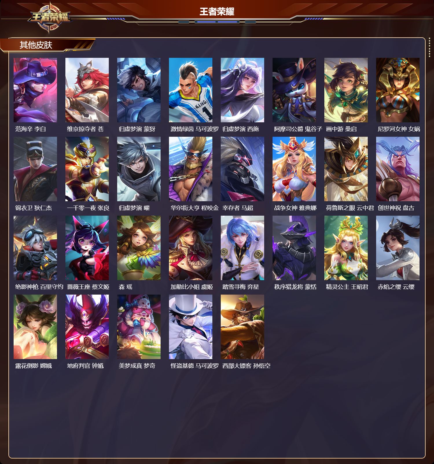 WZCMW4168295王者荣耀账号详情图10