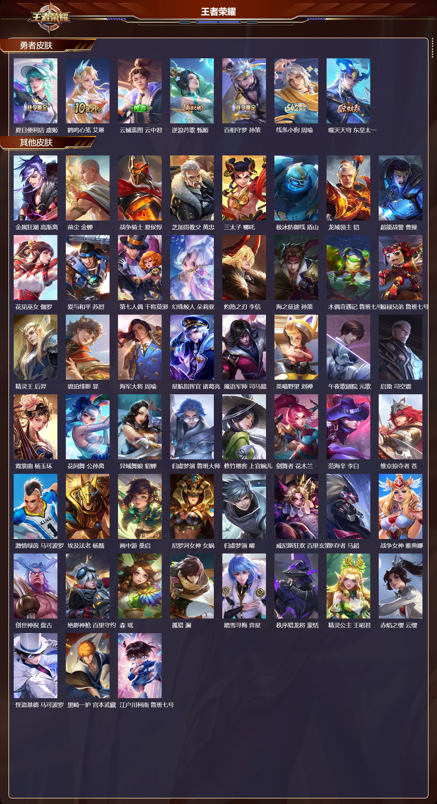 WZCMW4168289王者荣耀账号详情图9