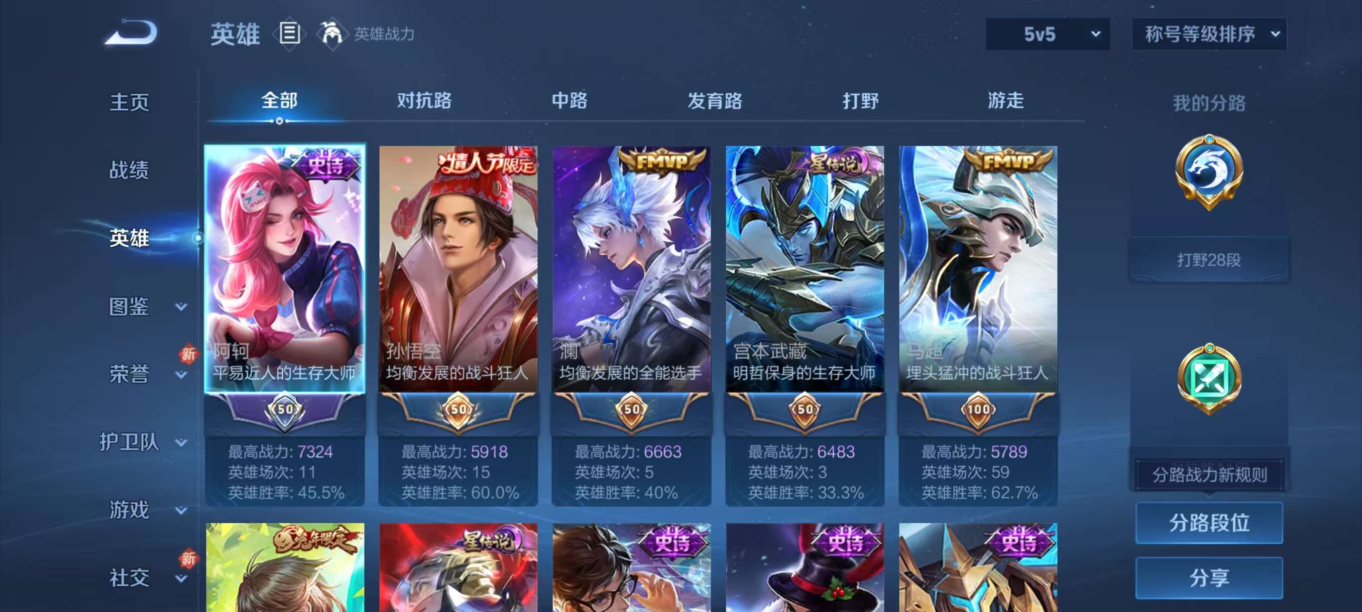 WZCMW4168251王者荣耀账号详情图5