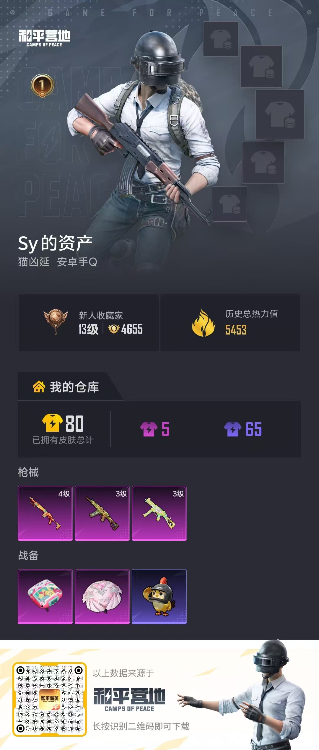 HPSJ495646和平精英账号详情图2