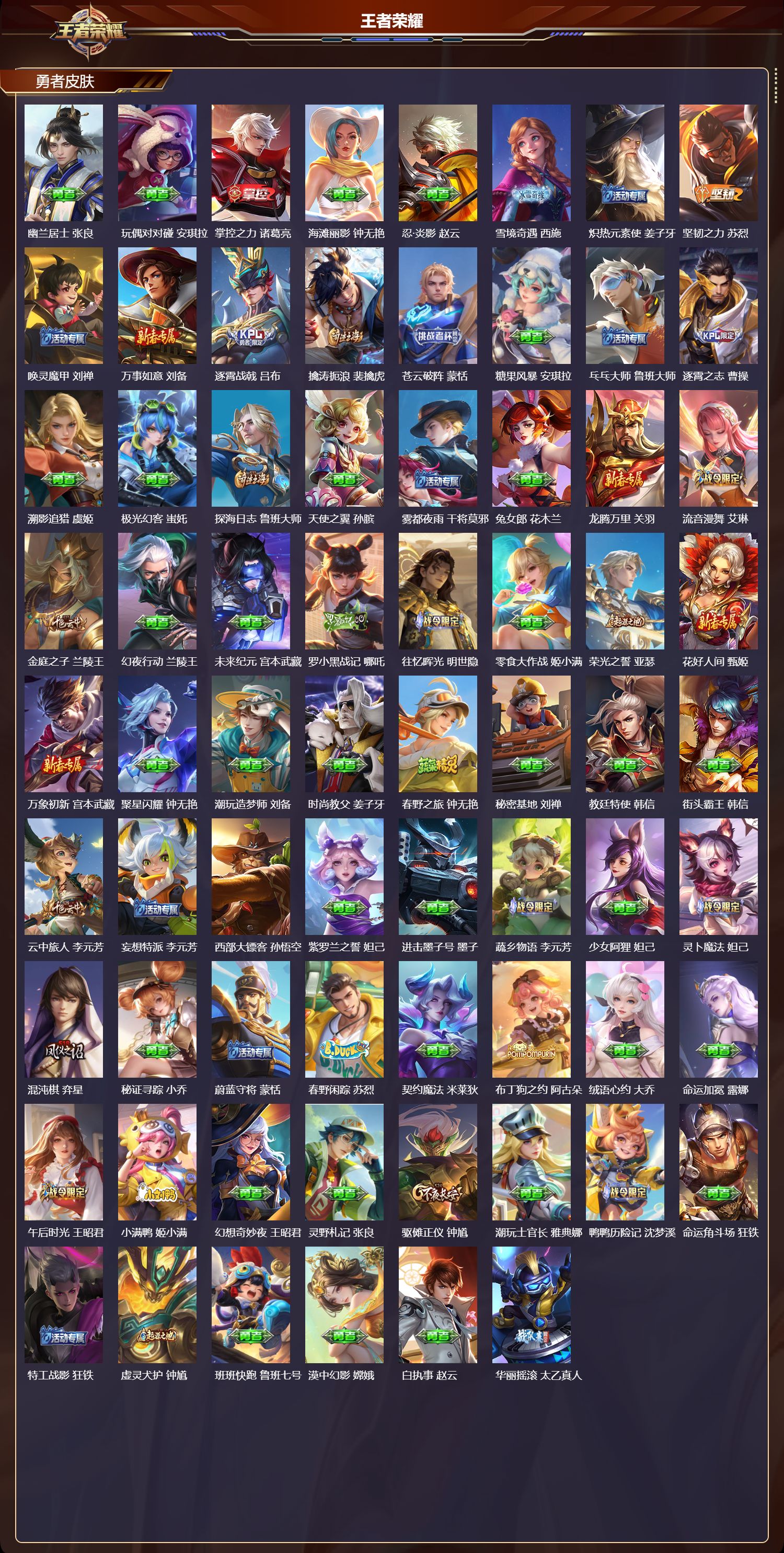 WZQM4173447王者荣耀账号详情图6