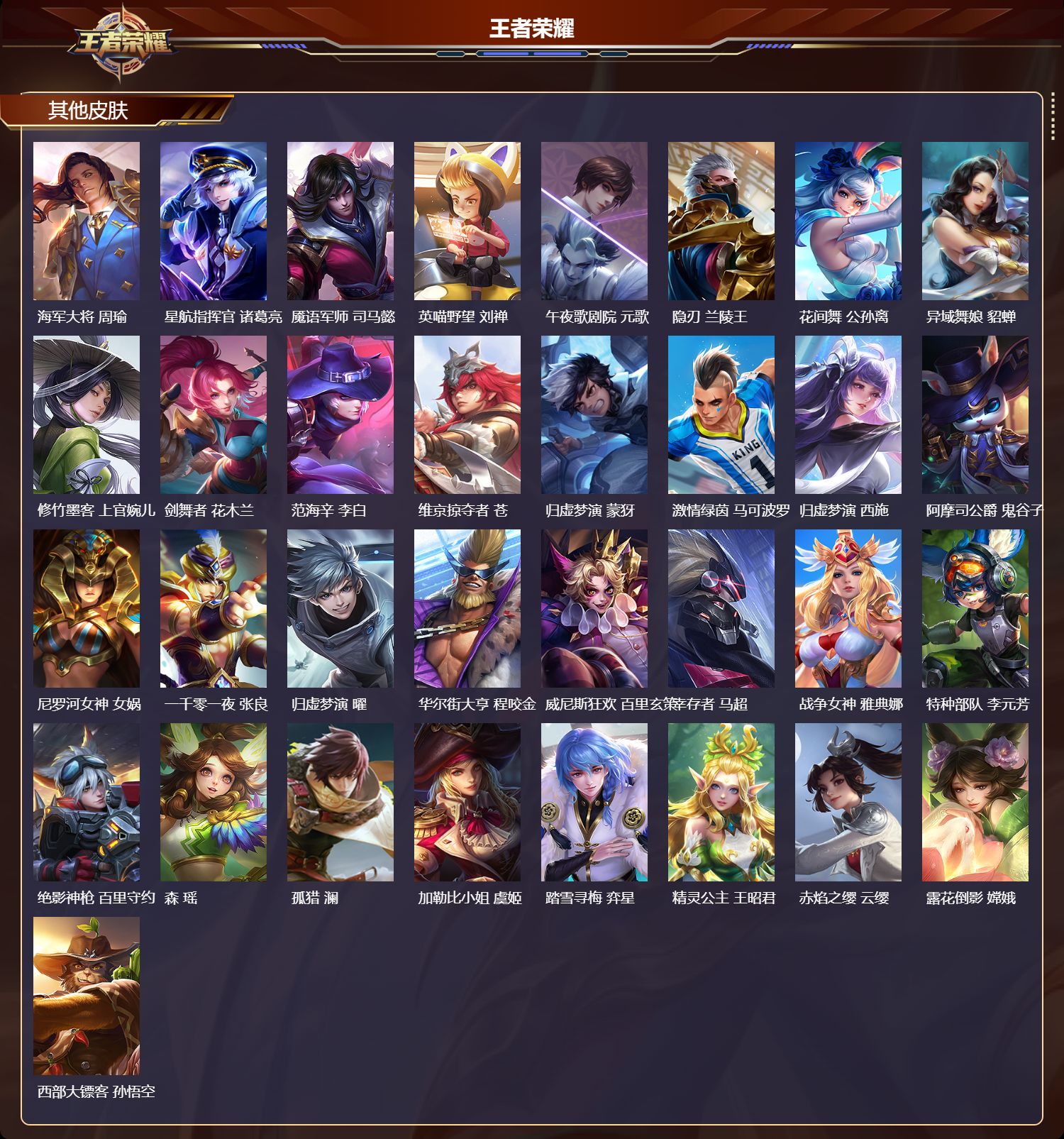 WZMK4173294王者荣耀账号详情图4 WZMK4173294王者荣耀账号详情图4