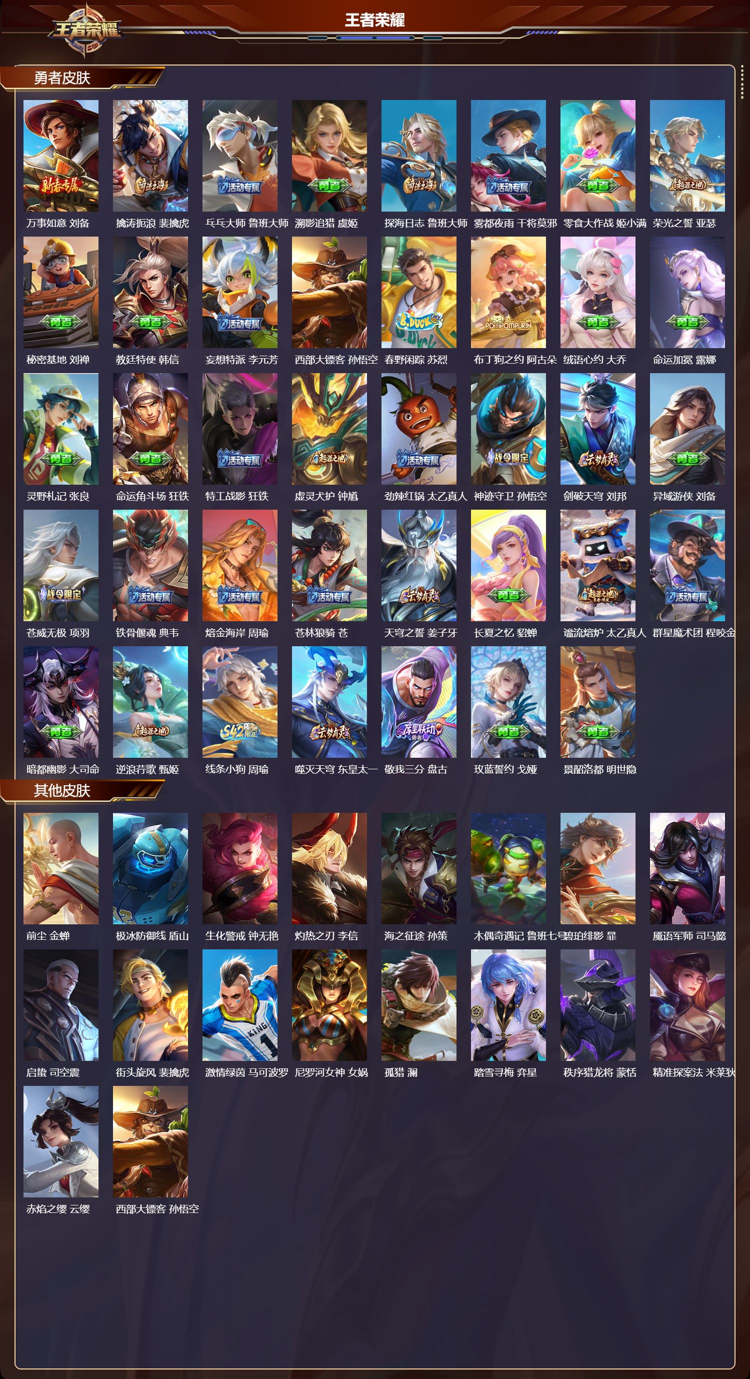 WZMK4173475王者荣耀账号详情图3 WZMK4173475王者荣耀账号详情图3