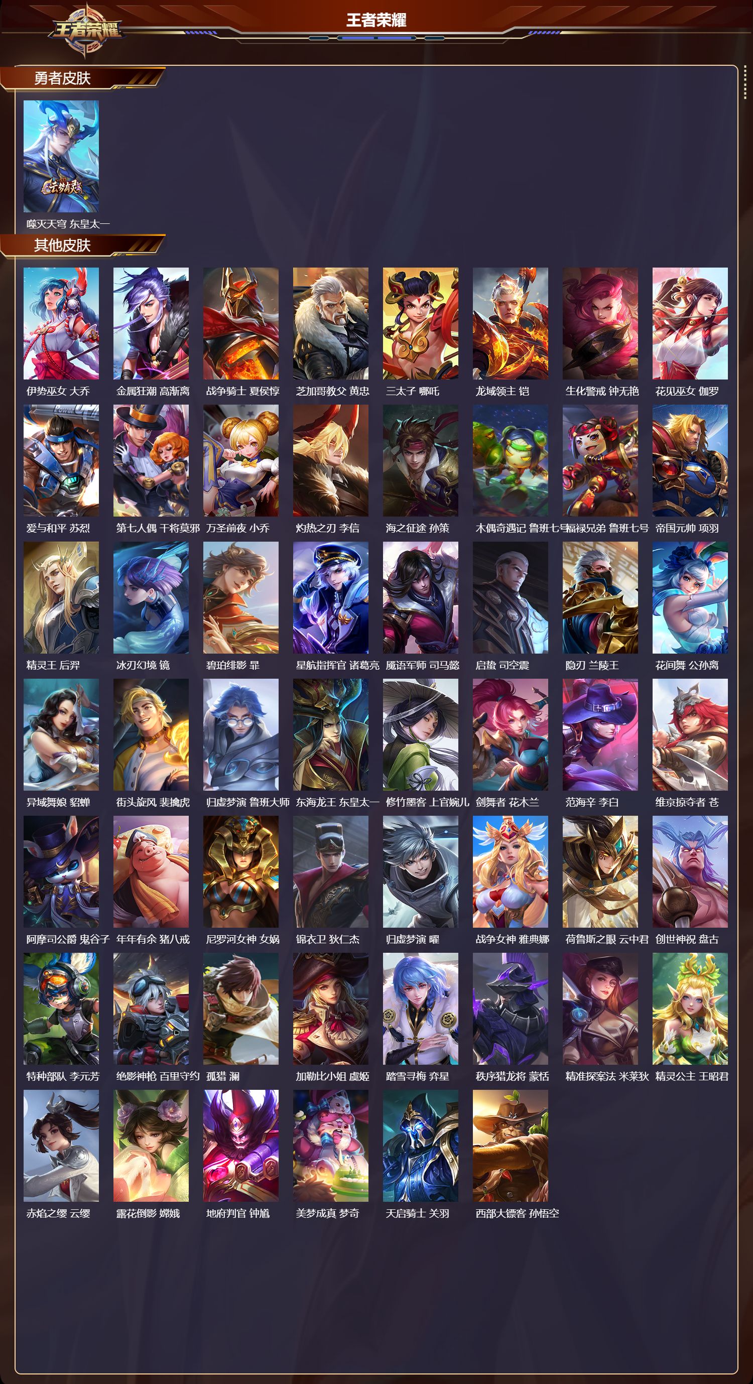 WZQM4174452王者荣耀账号详情图4