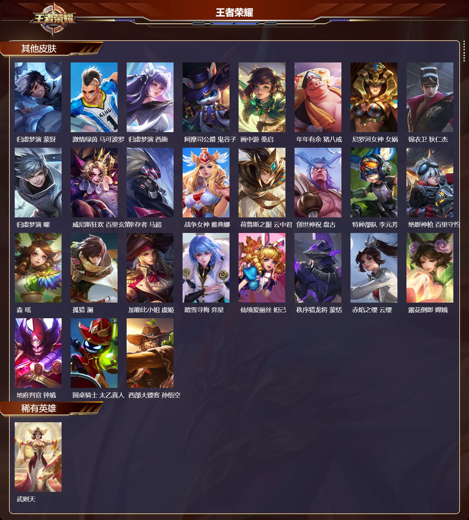 WZQM4173447王者荣耀账号详情图8