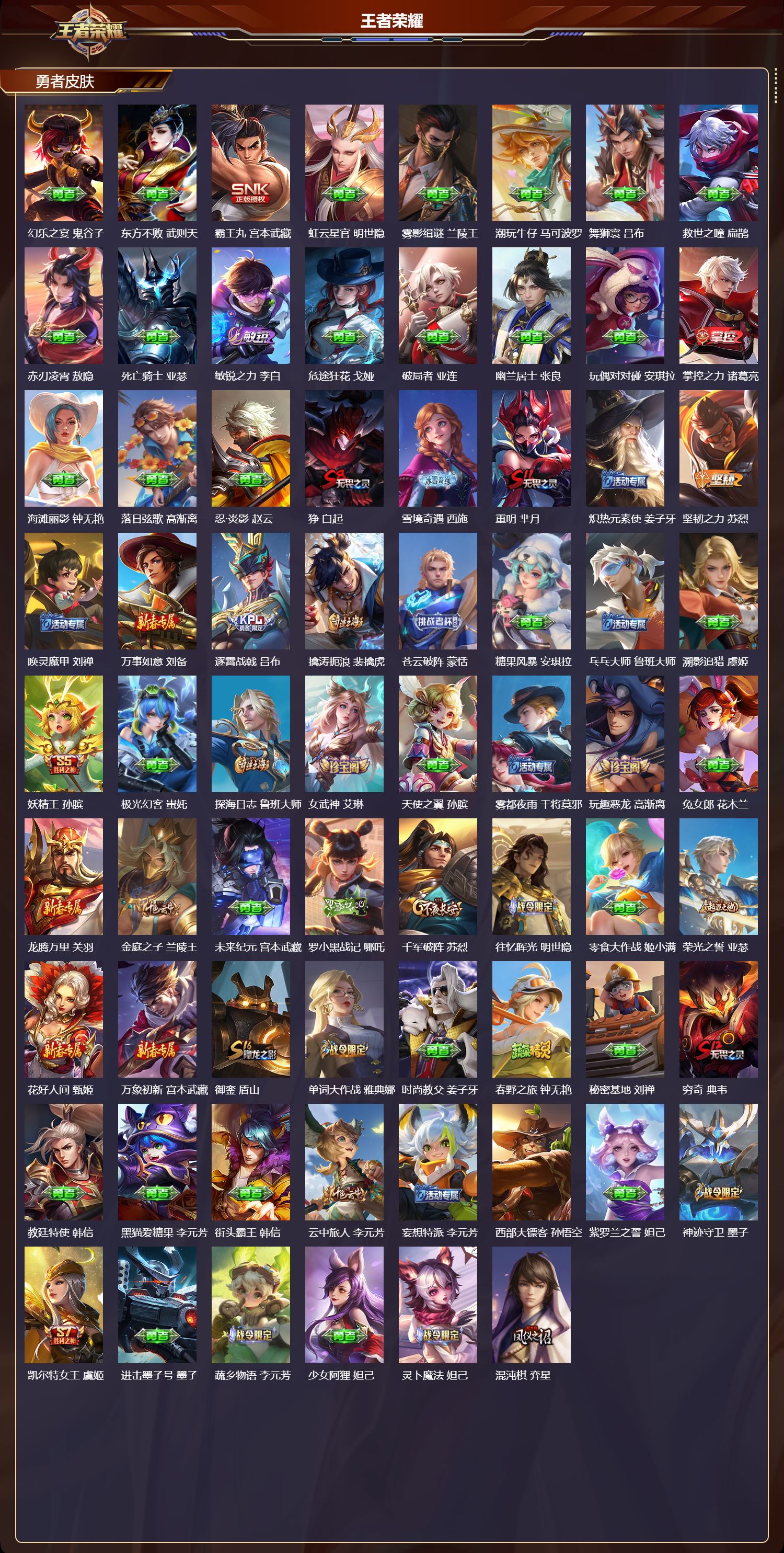 WZCMW4171553王者荣耀账号详情图7