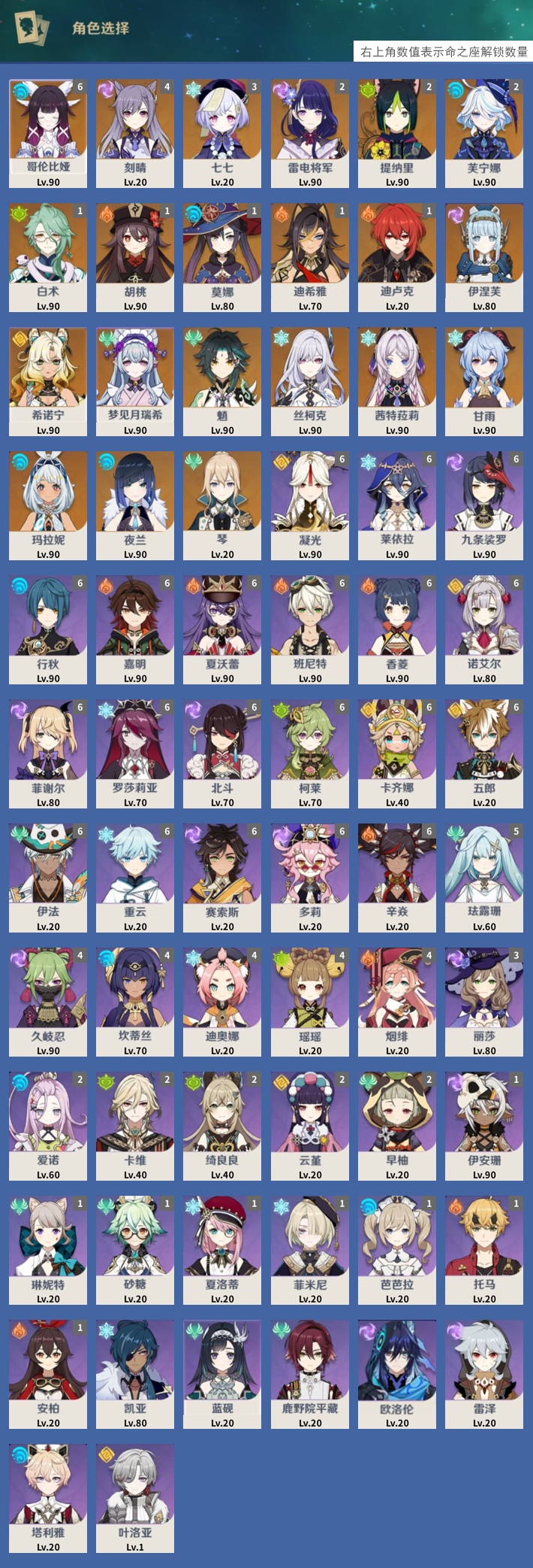 YSMK42594原神账号详情图3