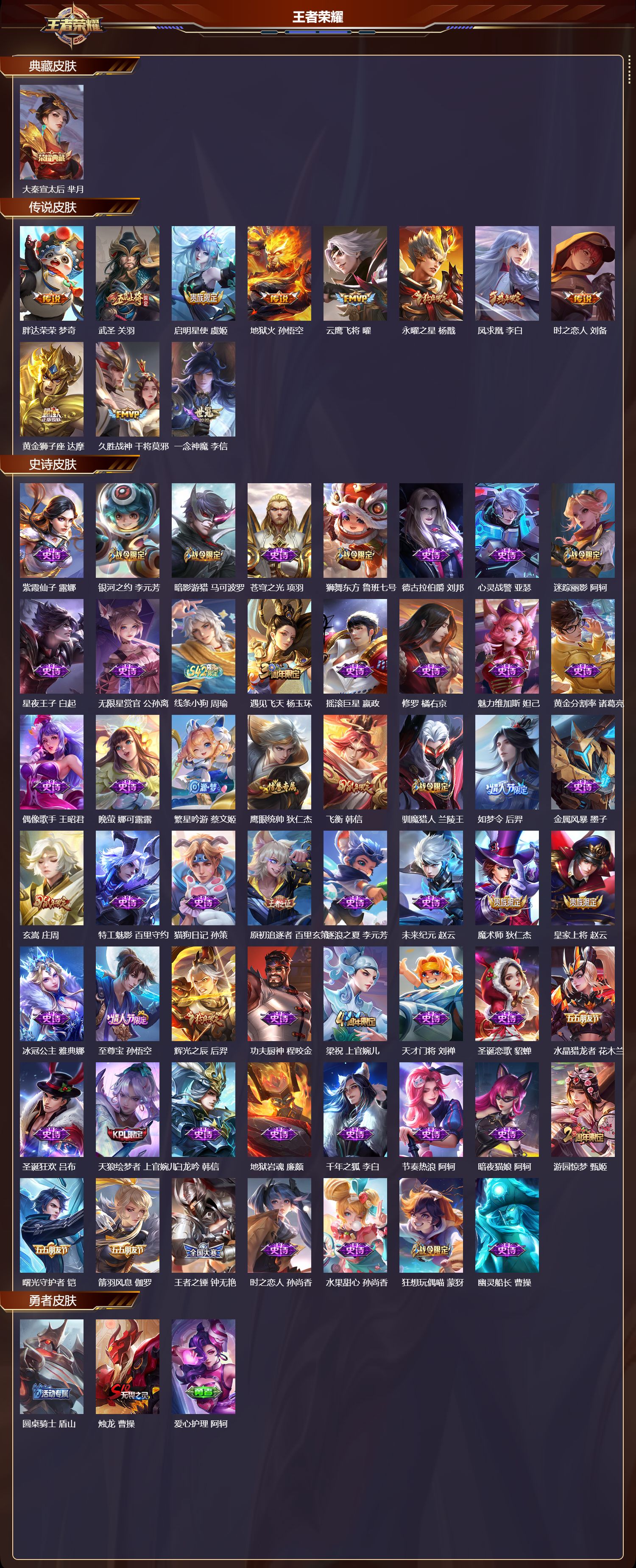 WZCMW4175352王者荣耀账号详情图8