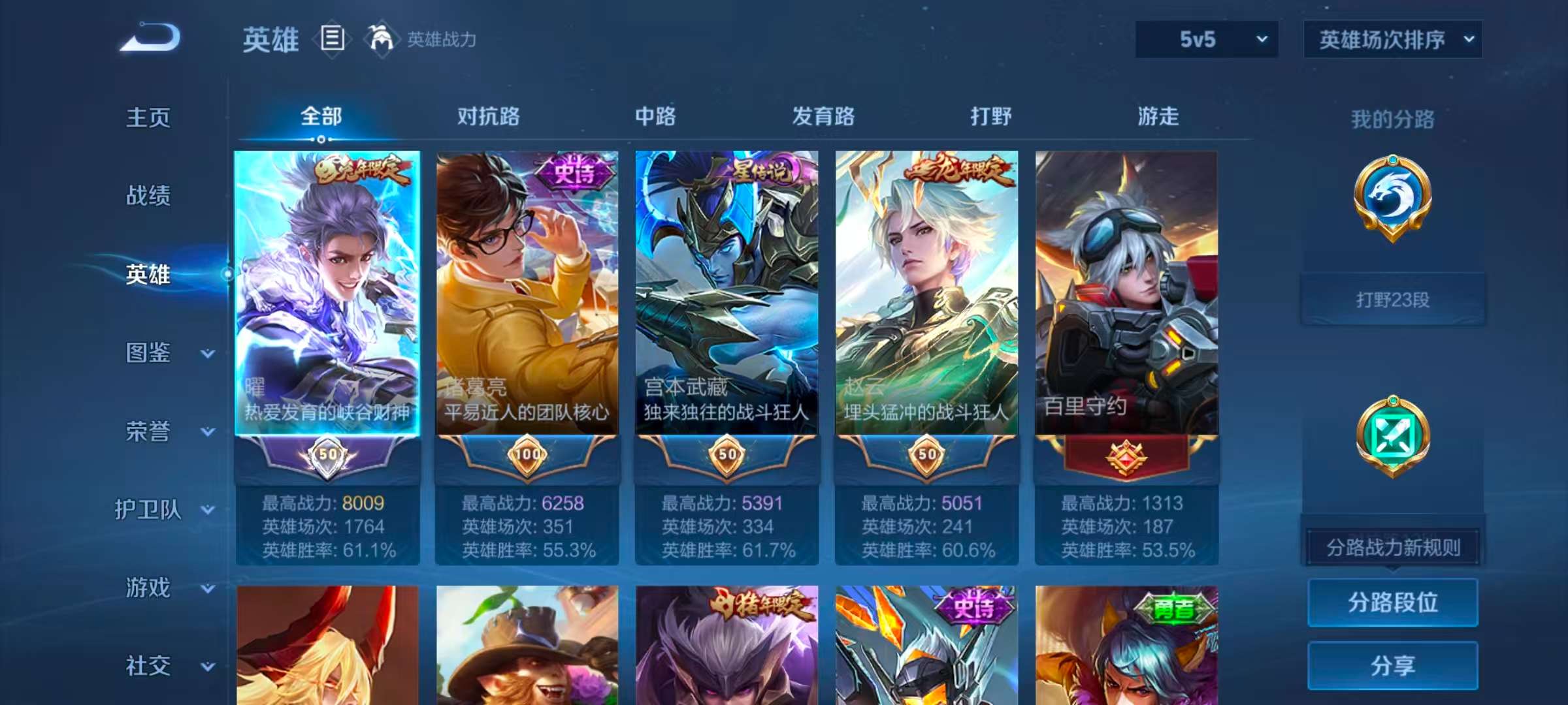 WZCMW4175404王者荣耀账号详情图6