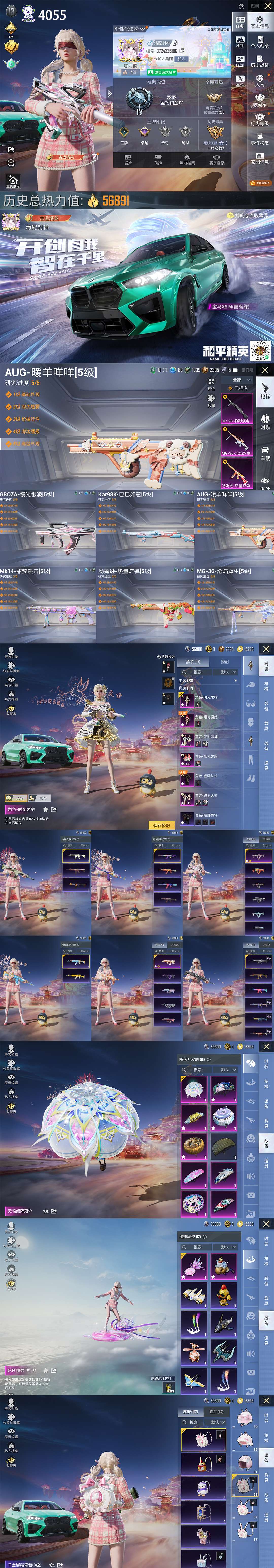 HPCMW4130599和平精英账号详情图2