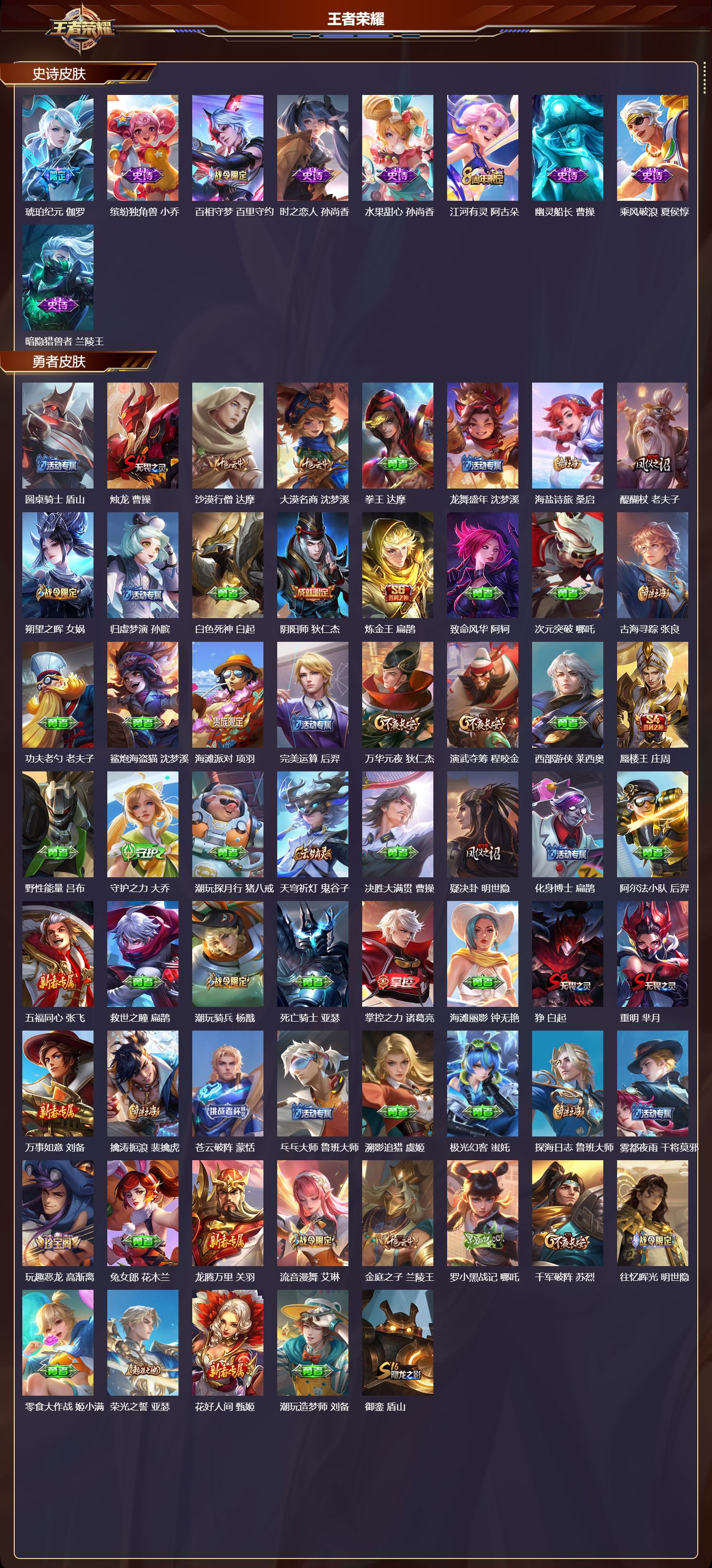 WZMK4177107王者荣耀账号详情图3 WZMK4177107王者荣耀账号详情图3