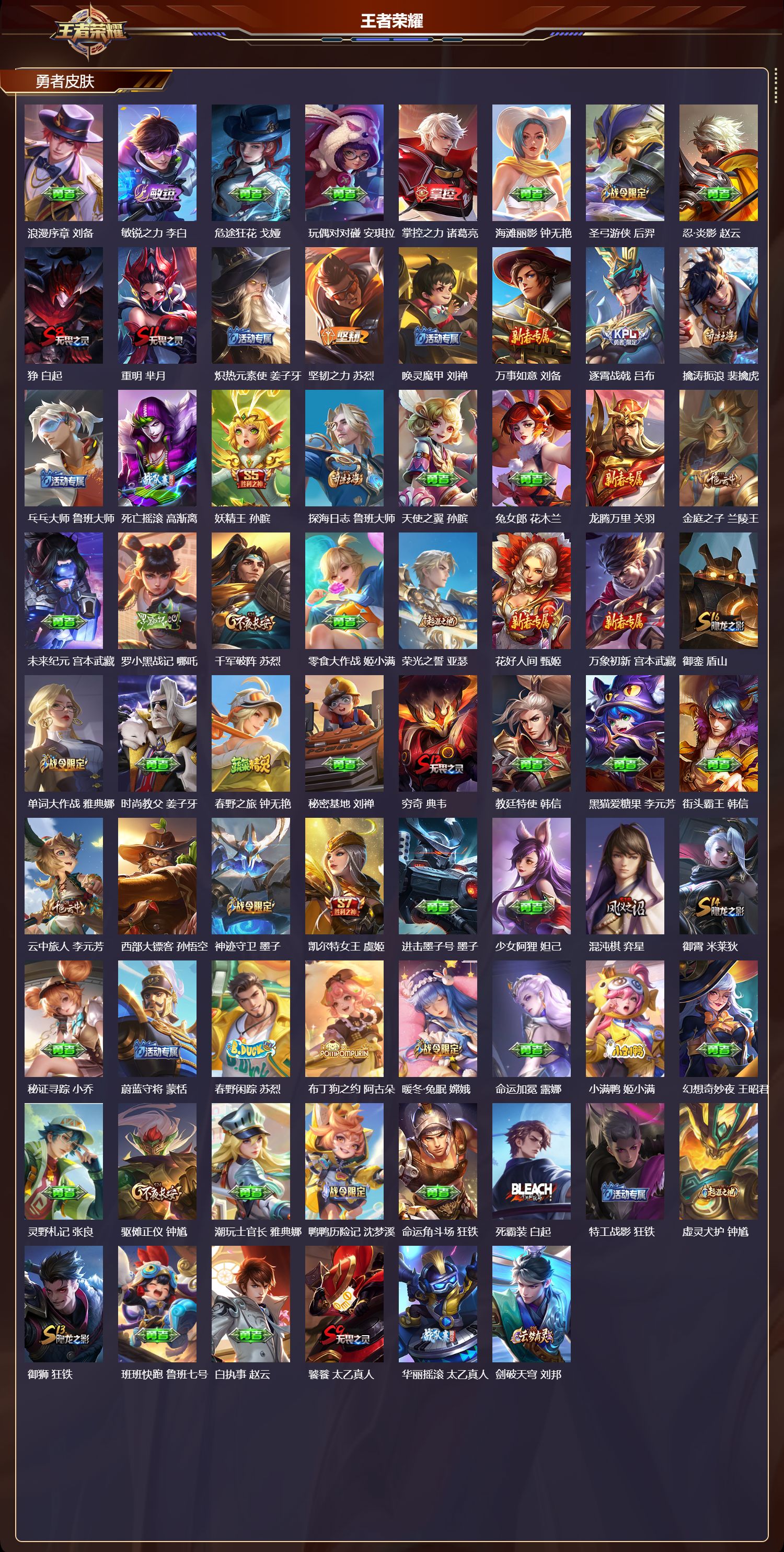 WZQM4177127王者荣耀账号详情图6