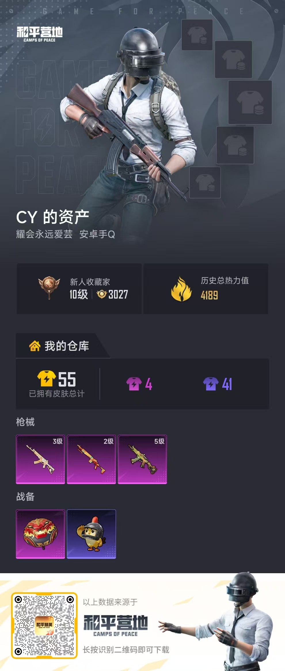 HPCMW497168和平精英账号详情图2