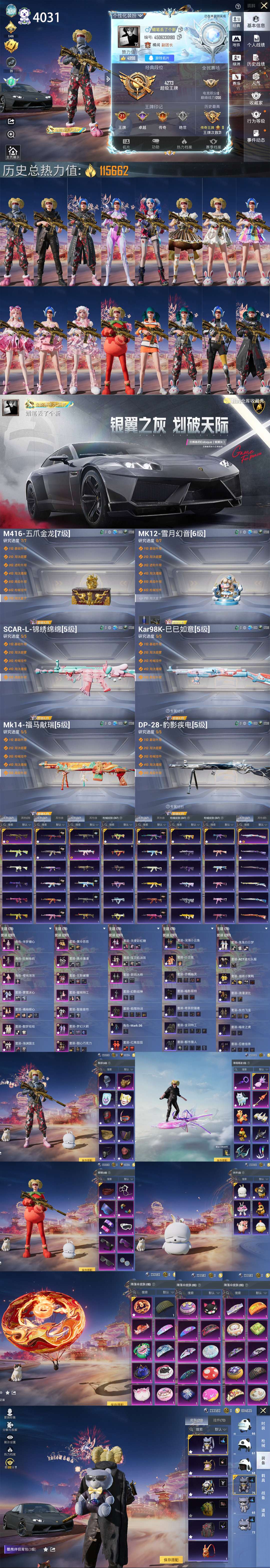 HPCMW4130593和平精英账号详情图2