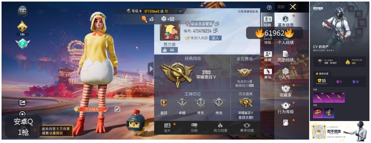 HPCMW497168和平精英账号详情图4