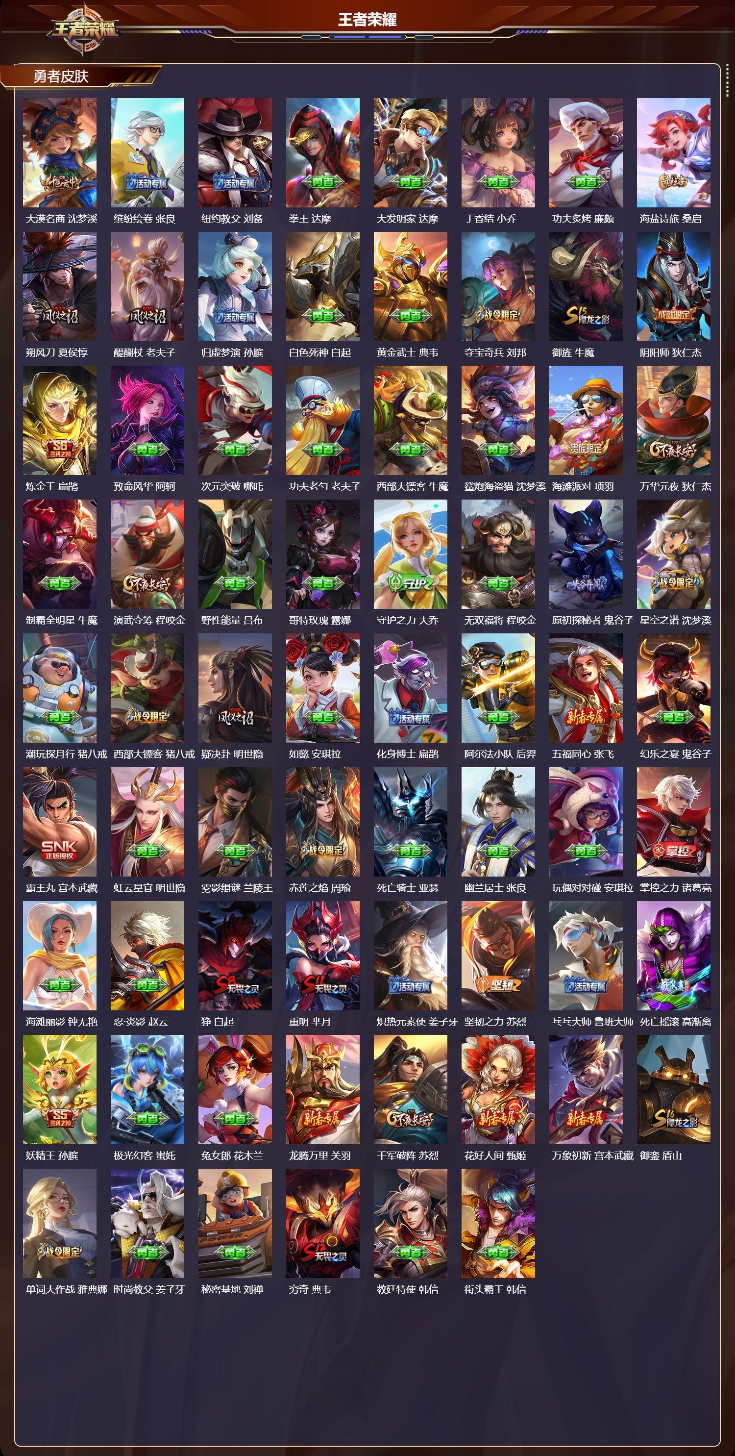 WZCMW4175352王者荣耀账号详情图9