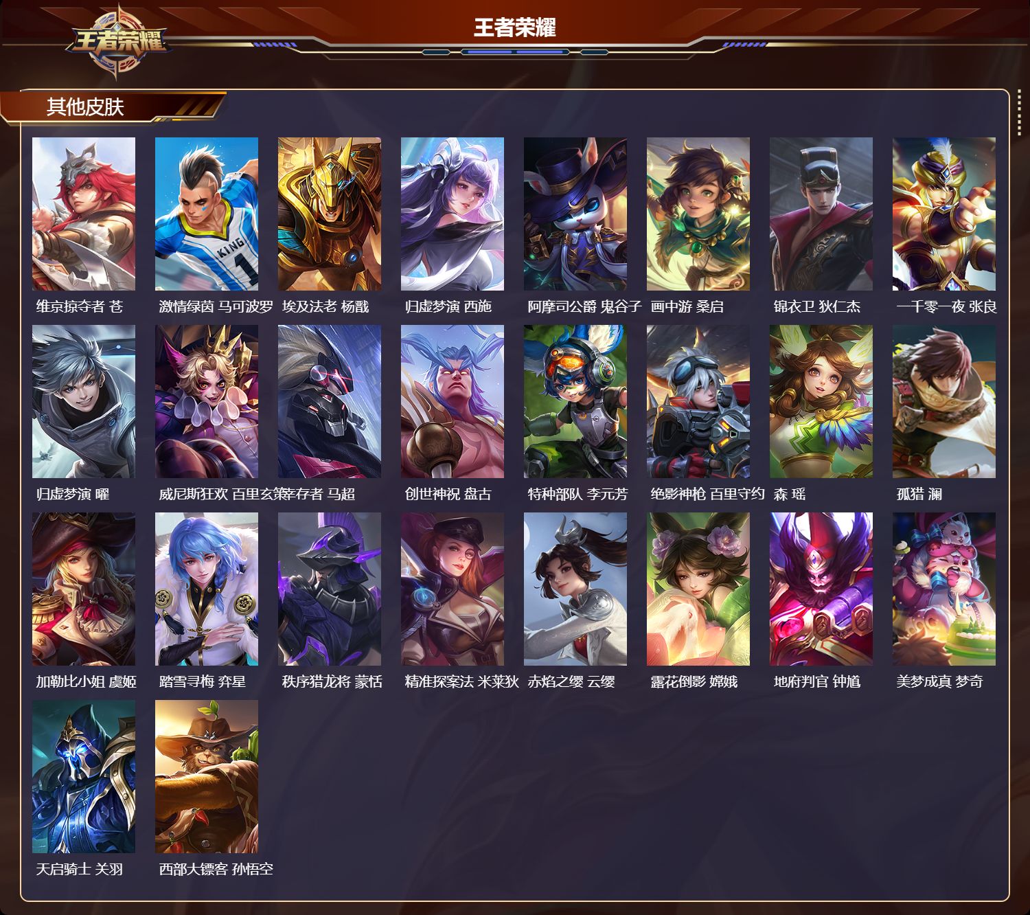 WZQM4177068王者荣耀账号详情图6