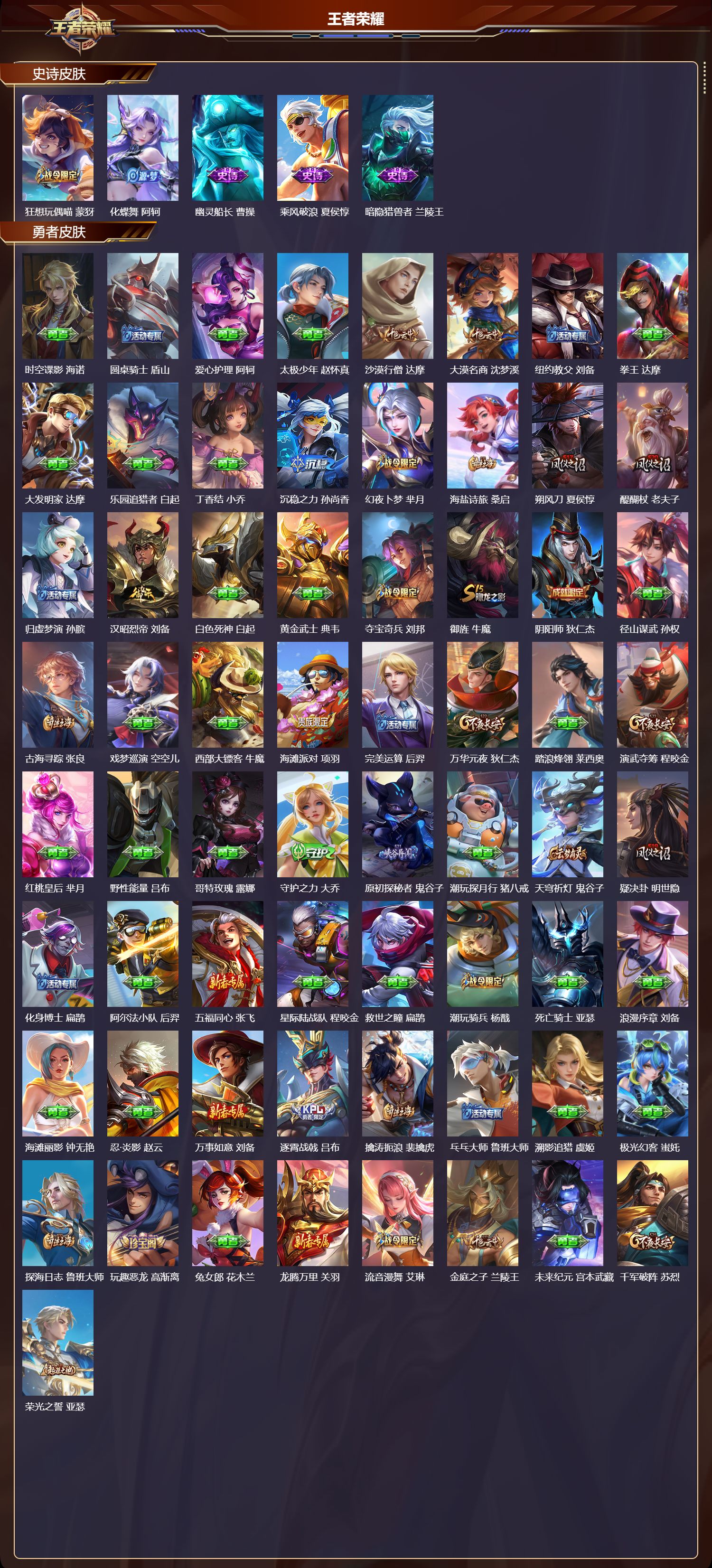 WZQM4180652王者荣耀账号详情图4